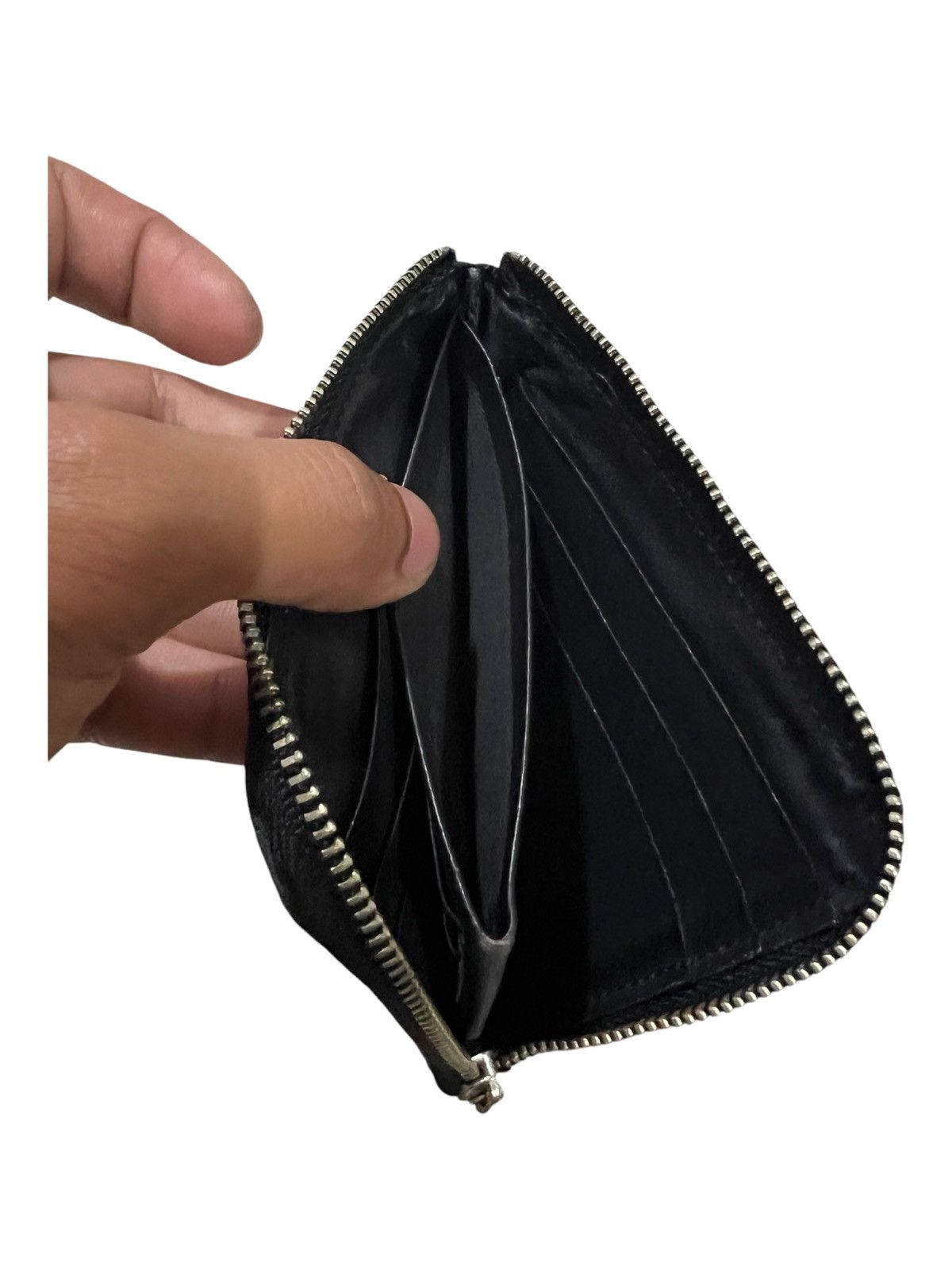 Comme des Garcons Vintage Kawa Kawa Polka Dot All Way Zipper L Shape Wallet Size ONE SIZE - 6 Thumbnail