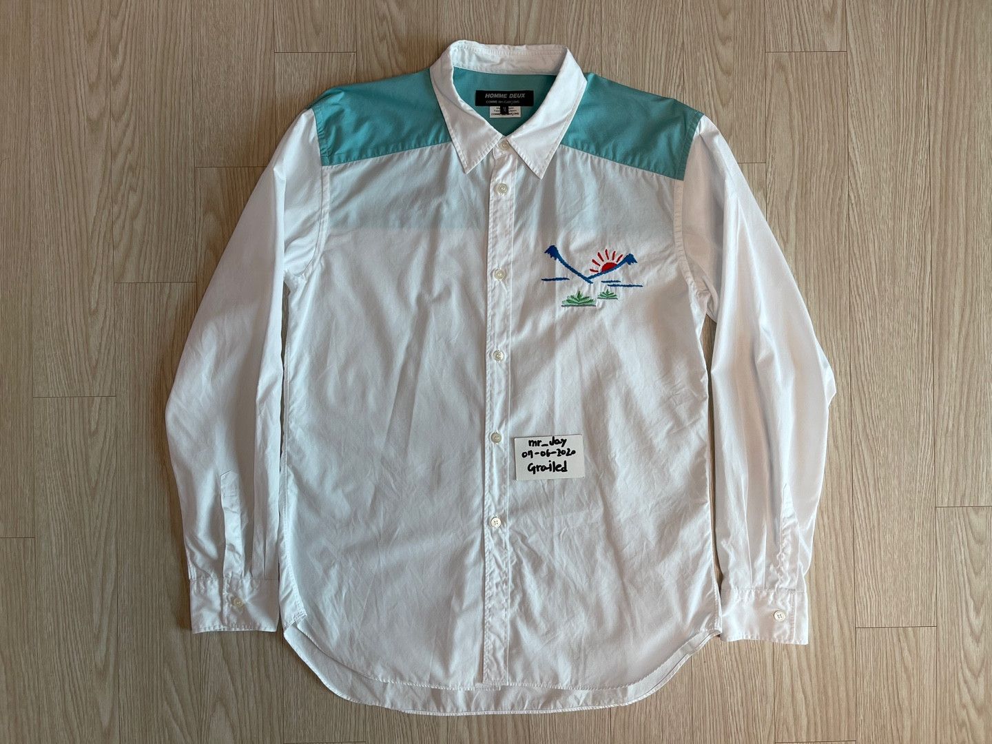 Comme des Garcons Homme Deux COMME des GARCONS HOMME DEUX Shirt AD2021 Size US M / EU 48-50 / 2 - 6 Thumbnail