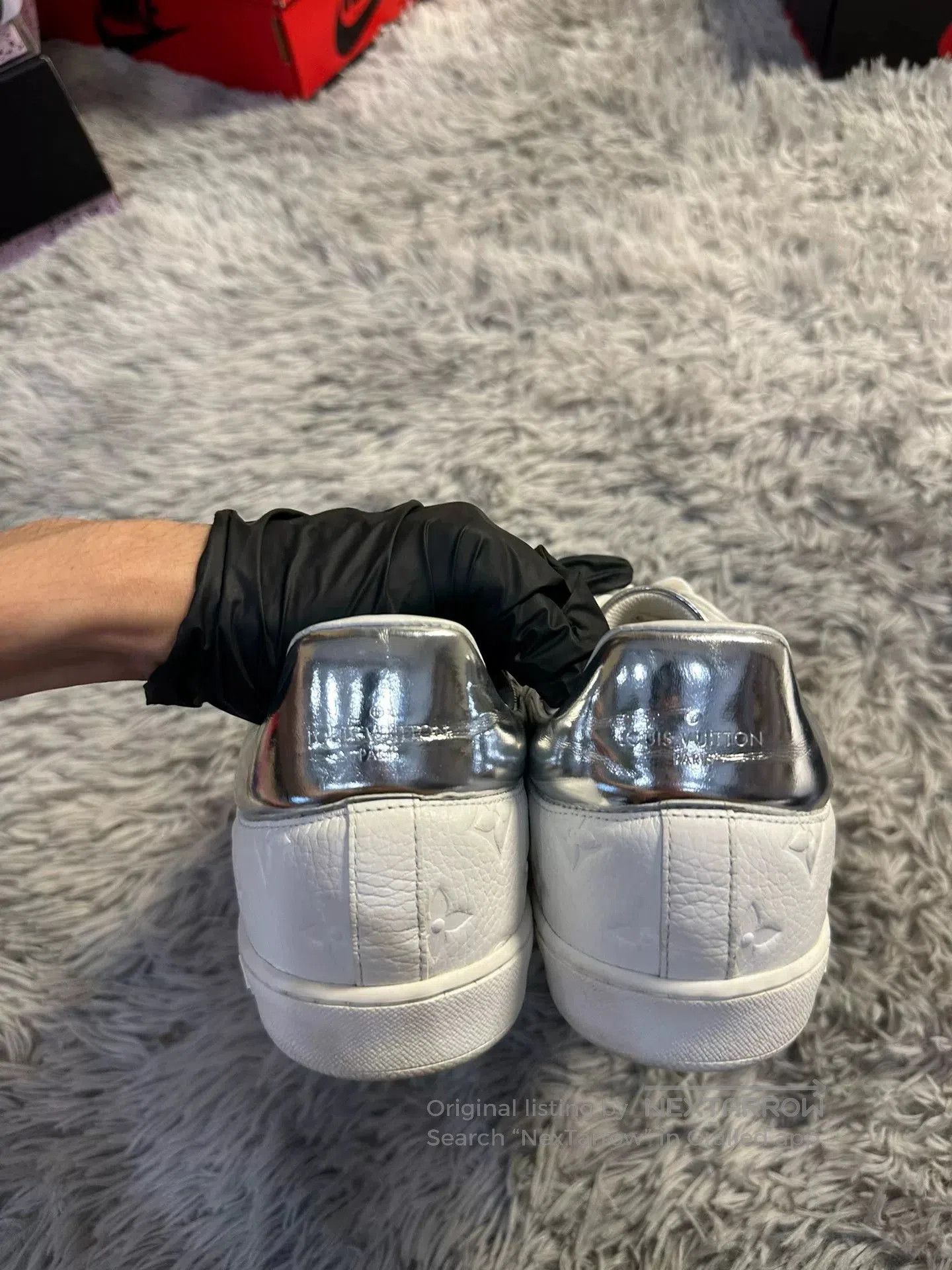 Louis Vuitton Louis Vuitton Silver Tail Shoes. Size US 8.5 / EU 41-42 - 4 Thumbnail