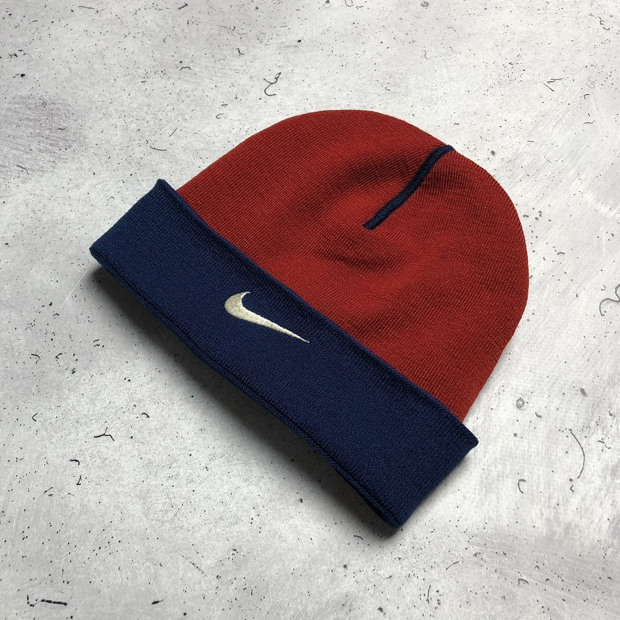 Nike × Vintage Vintage 90s Nike Reversible Hat Size ONE SIZE - 7 Thumbnail