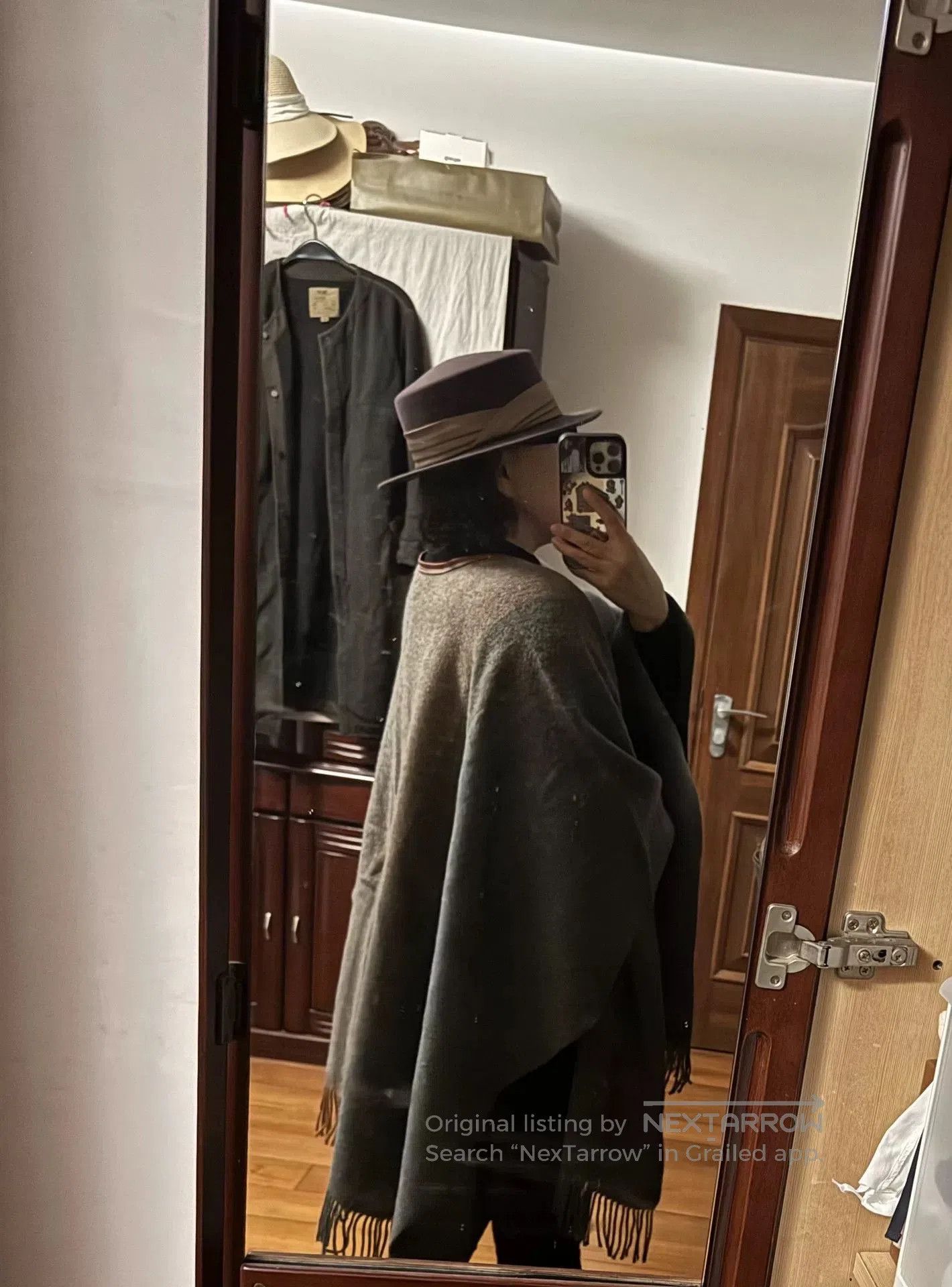 Hermes Hermes Wool Cashmere Gradient Cape. Size US M / EU 48-50 / 2 - 7 Thumbnail
