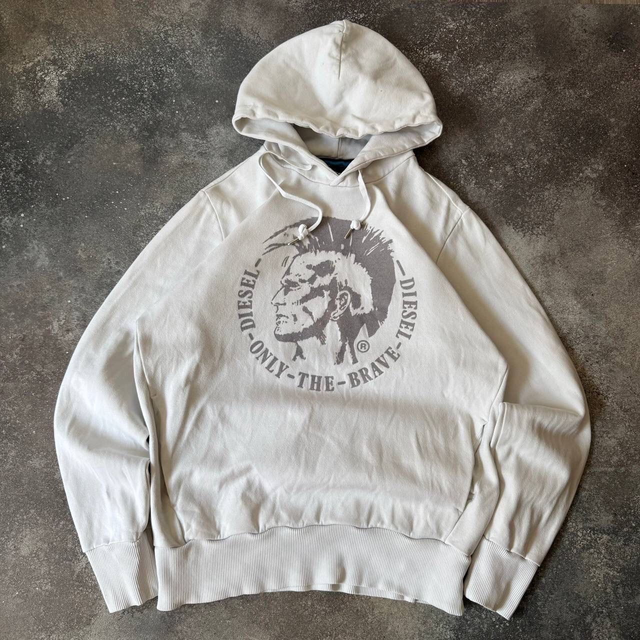 Diesel Vintage Big Punk Logo Hoodie
