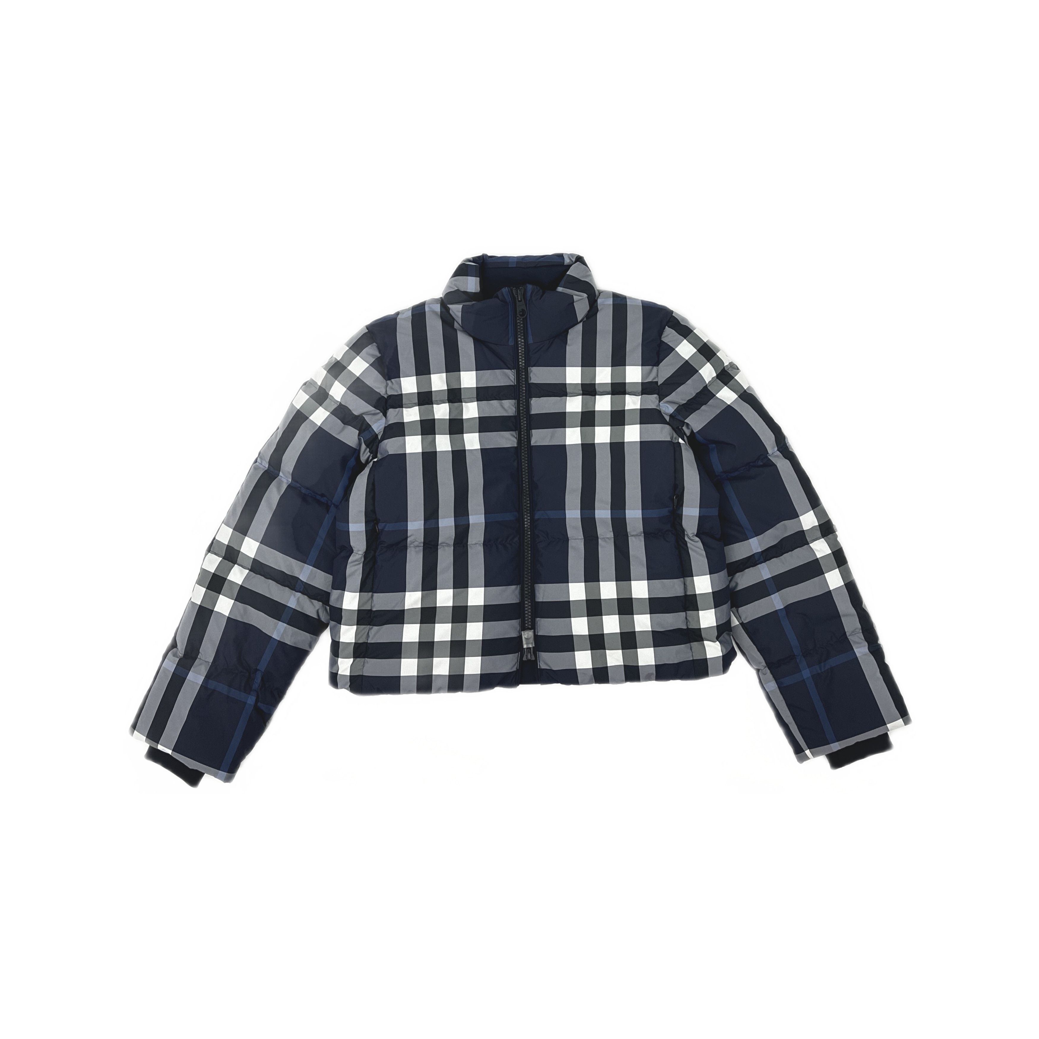 Burberry Burberry Check Puffer Jacket Size S Size S / US 4 / IT 40 - 1 Thumbnail