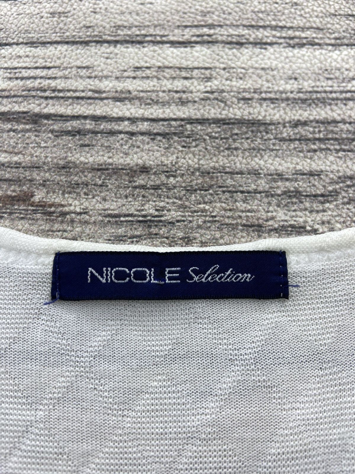 If Six Was Nine × Japanese Brand × Nicole Club Y2K Nicole NCFM Japan Rocks Feather Poem Tee Size US M / EU 48-50 / 2 - 6 Thumbnail