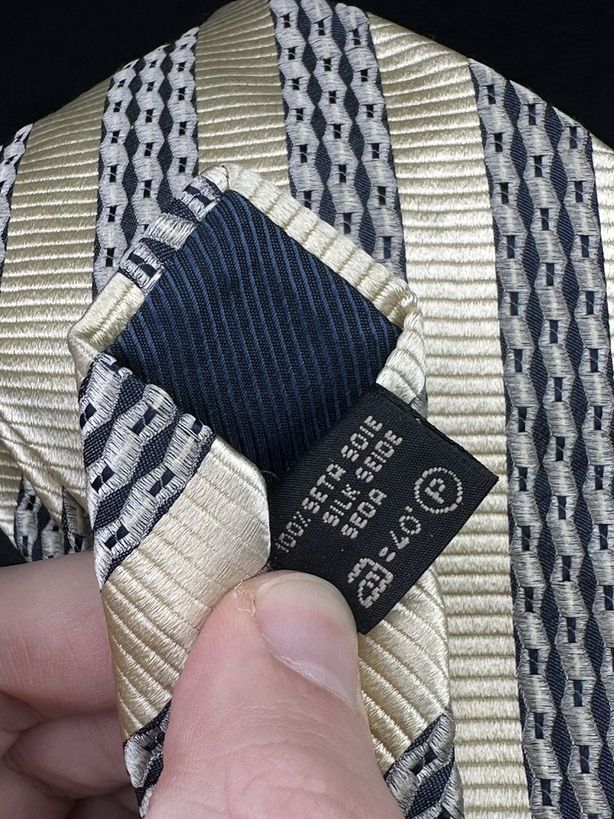 Ermenegildo Zegna × Vintage Vintage Ermenegildo Zegna Silk Ties Made In Italy Size ONE SIZE - 5 Thumbnail