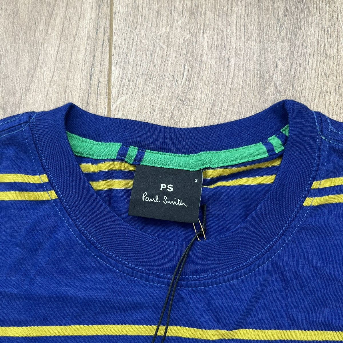 Paul Smith Paul Smith Smile Logo Striped Tee Size US S / EU 44-46 / 1 - 4 Thumbnail