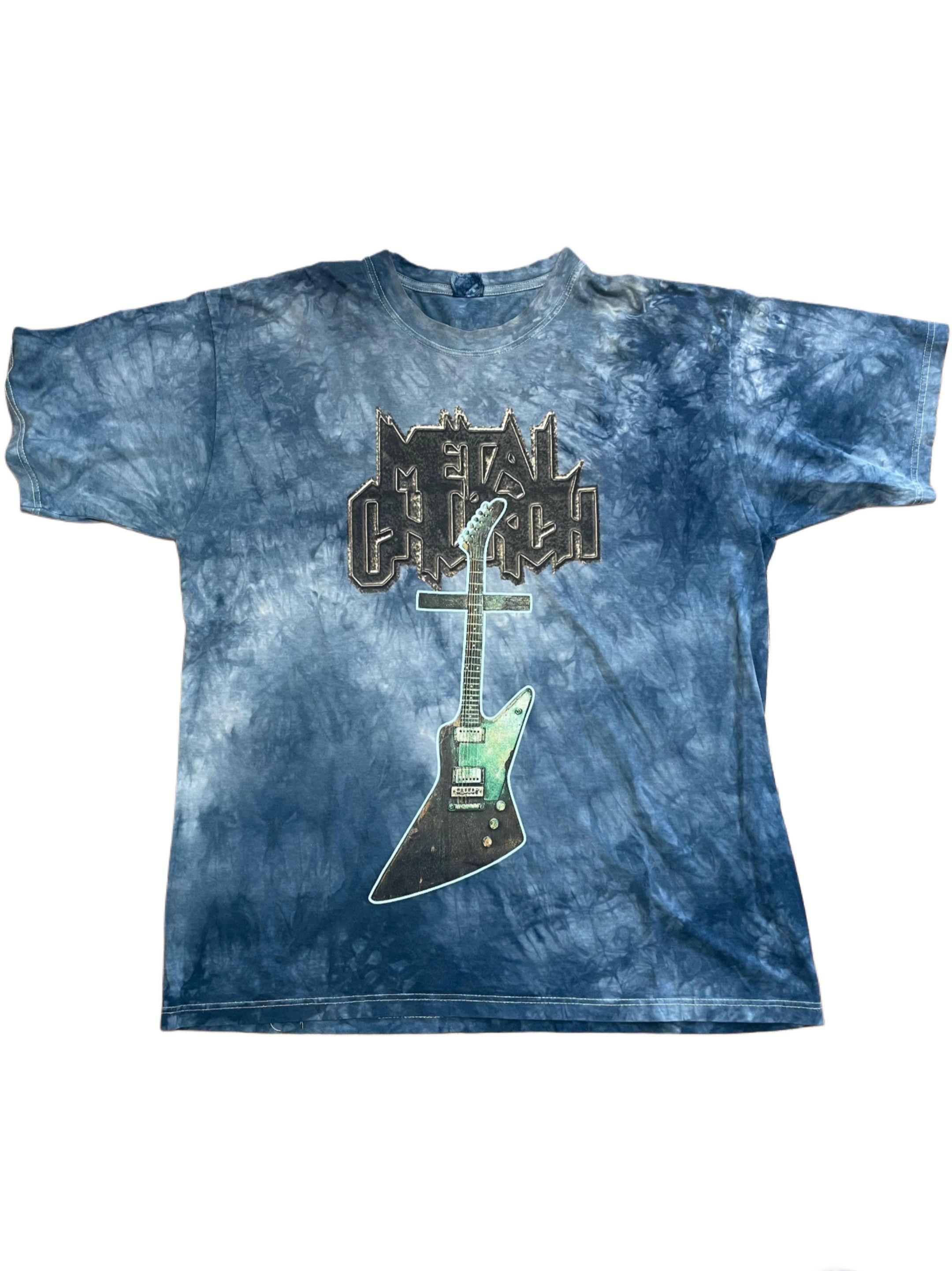 Band Tees Vintage Metal Church - Fall 1999 European Tour Band Tee Size US XL / EU 56 / 4 - 1 Thumbnail