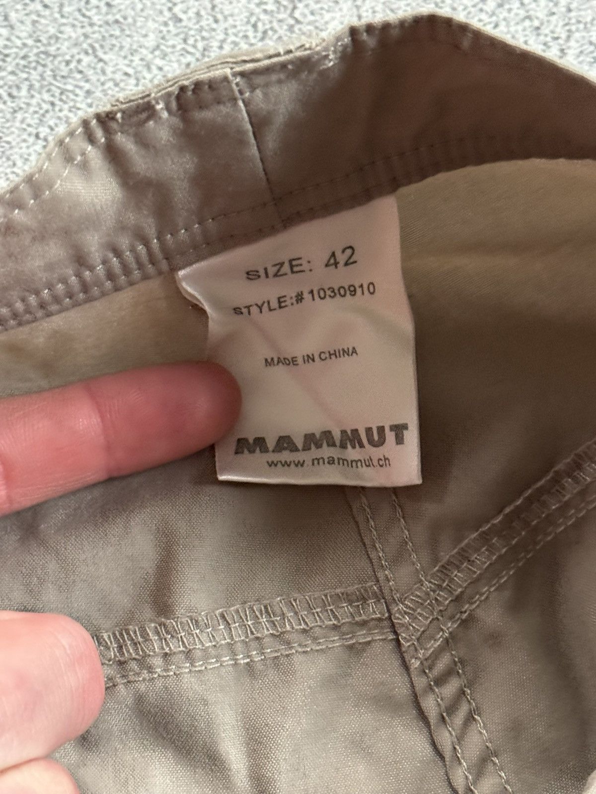 Mammut Mammut 42size transformer zip cargo trousers pants & short Size 28" / US 6 / IT 42 - 9 Thumbnail
