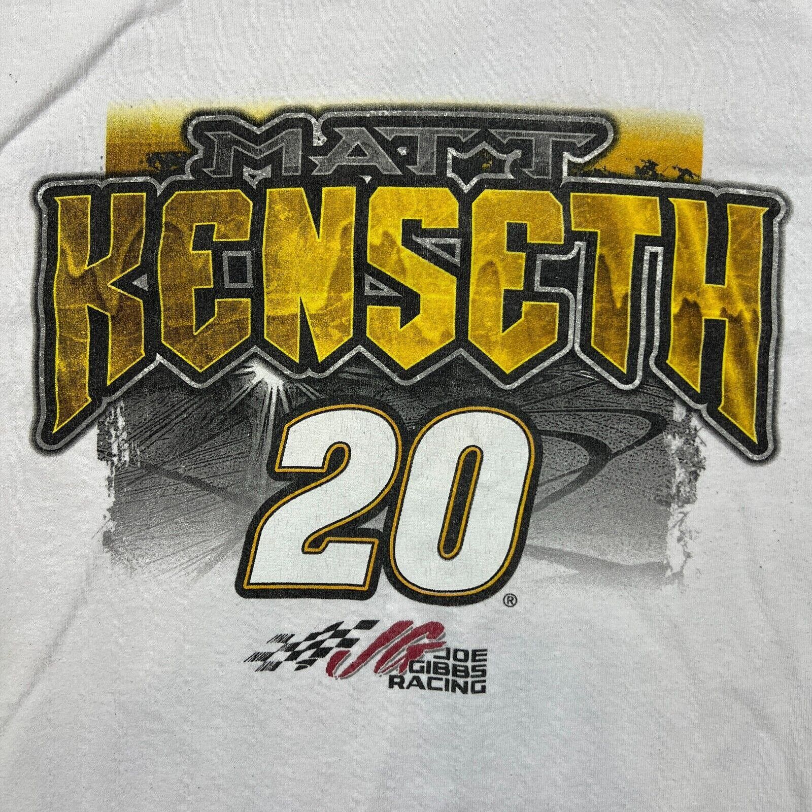 NASCAR 2016 Joe Gibbs T Shirt Large Racing Matt Kenseth NASCAR Tee Size US L / EU 52-54 / 3 - 5 Thumbnail
