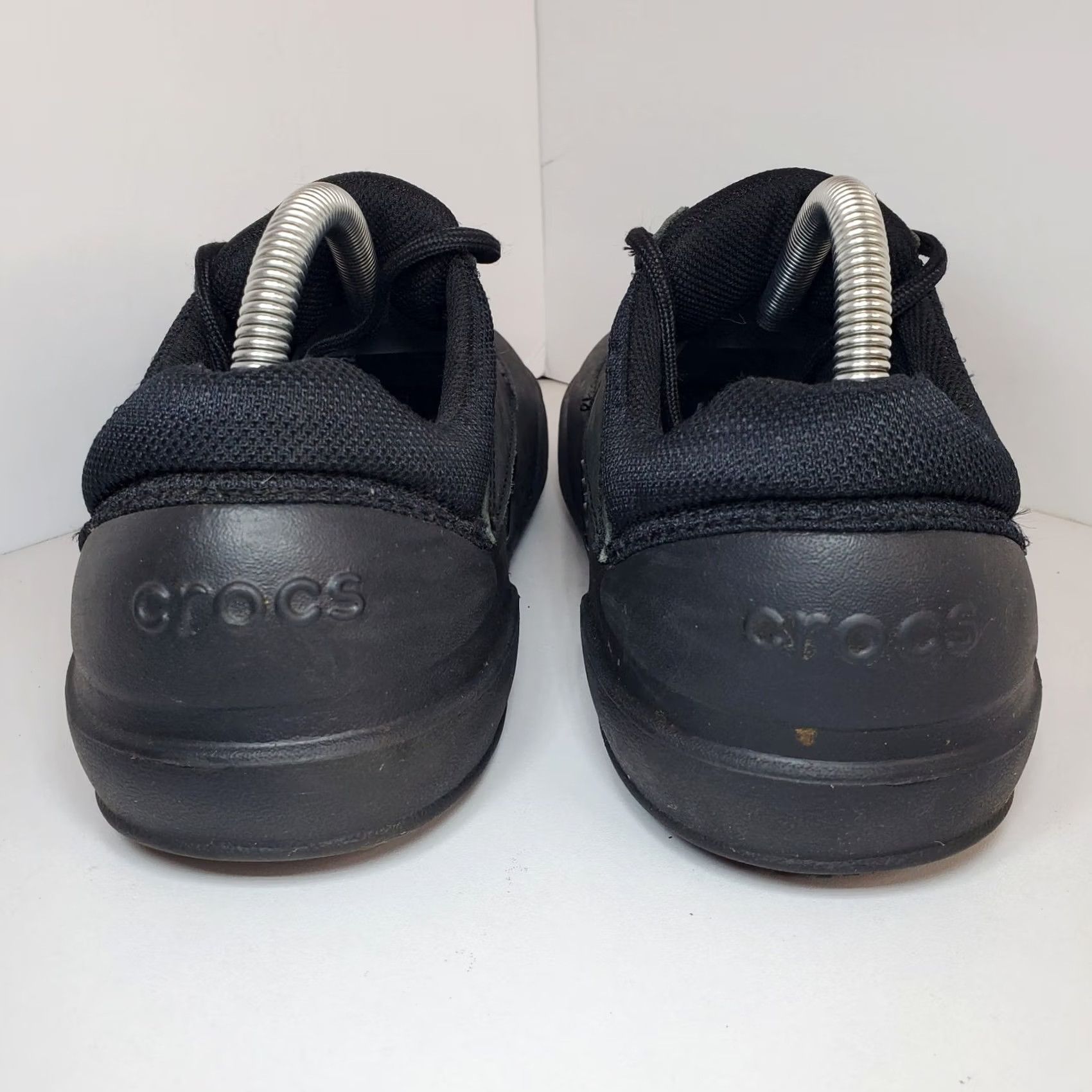 Crocs Crocs Velocity Shoes Mens 7 Womens 9 Dark Green Leather Top Lace Up Unisex Size M / US 6-8 / IT 42-44 - 5 Thumbnail