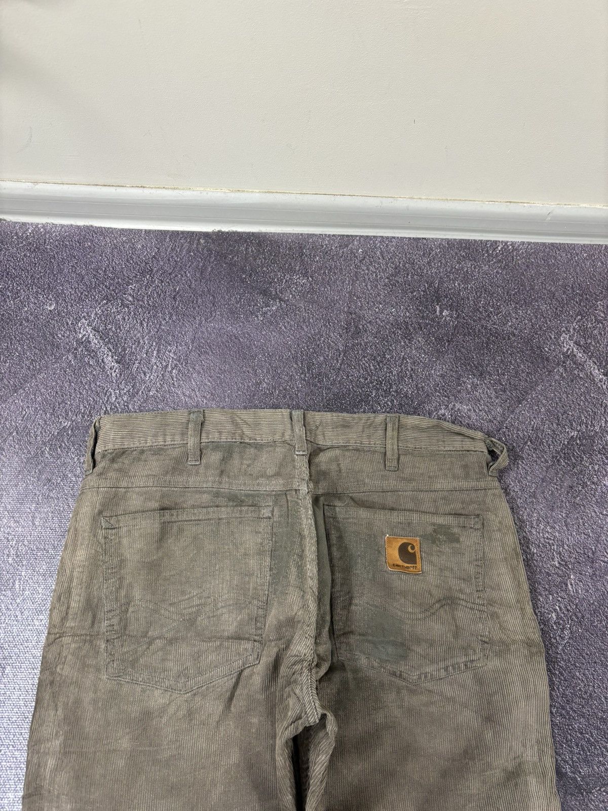 Carhartt Vintage Carhartt Corduroy USA Work Hype Baggy Western Pants Size US 32 / EU 48 - 7 Thumbnail