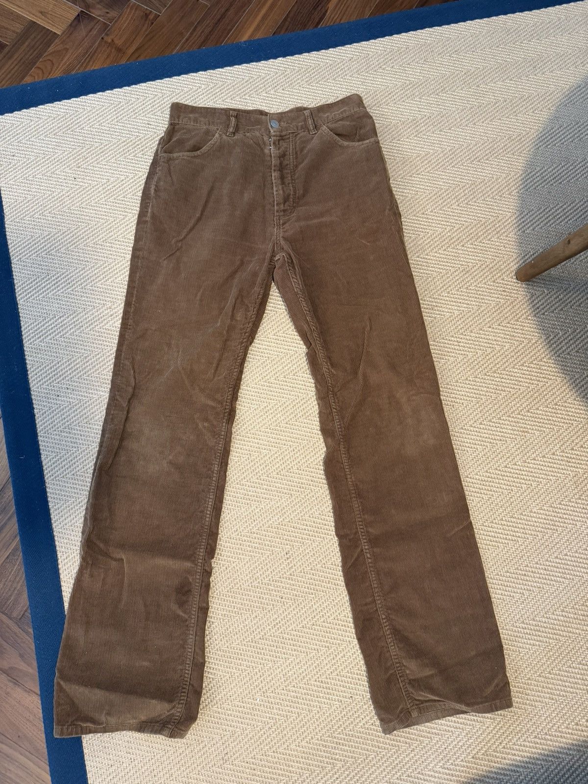 Maison Margiela 14 Brown Corduroy Trousers - Size 30