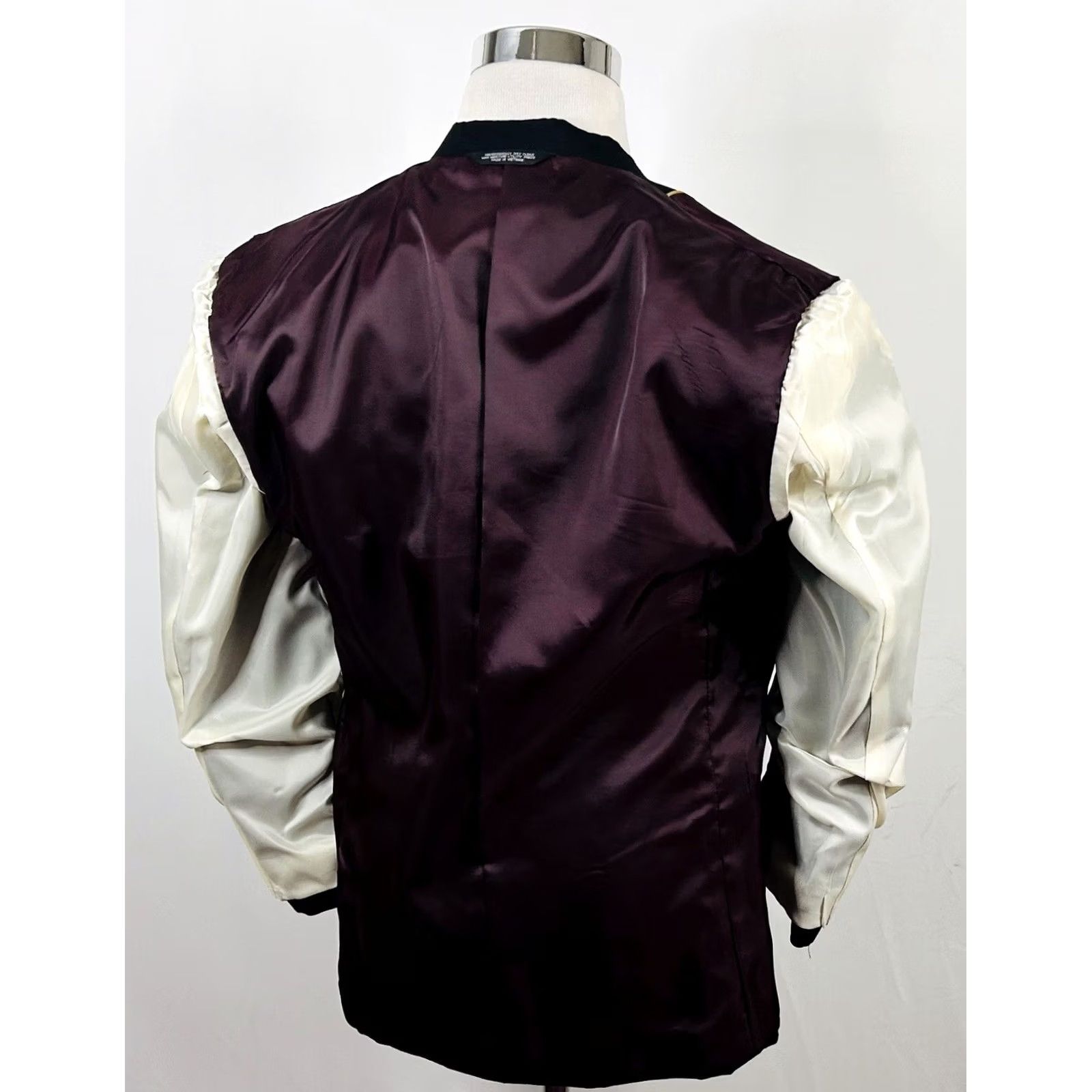 Vintage Hickey Freeman Sport Coat 38S Wool Black Three-Button Fully Lined Mens Jacket Coat Size US XS / EU 42 / 0 - 8 Thumbnail