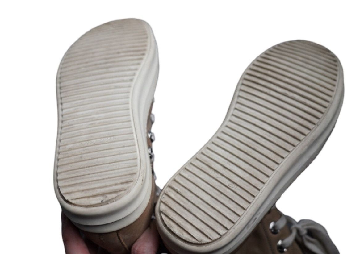 Chrome Hearts × Rick Owens Brown leather ramones sneaker shoes Size US 7 / IT 37 - 6 Thumbnail