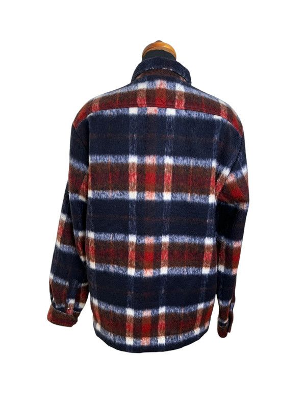 Tommy Hilfiger TOMMY HILFIGER WOOL-BLEND PLAID SHIRT – SIZE L Size US L / EU 52-54 / 3 - 2 Thumbnail