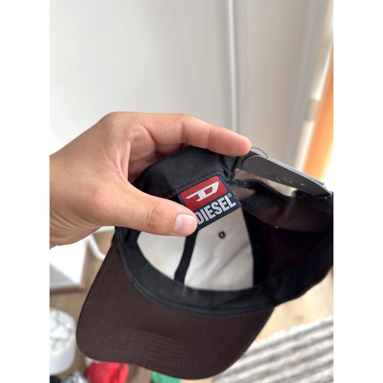 Diesel VINTAGE Diesel Trucker Hat Brown One Size Mens 90s Retro Cap Cap Size ONE SIZE - 7 Thumbnail