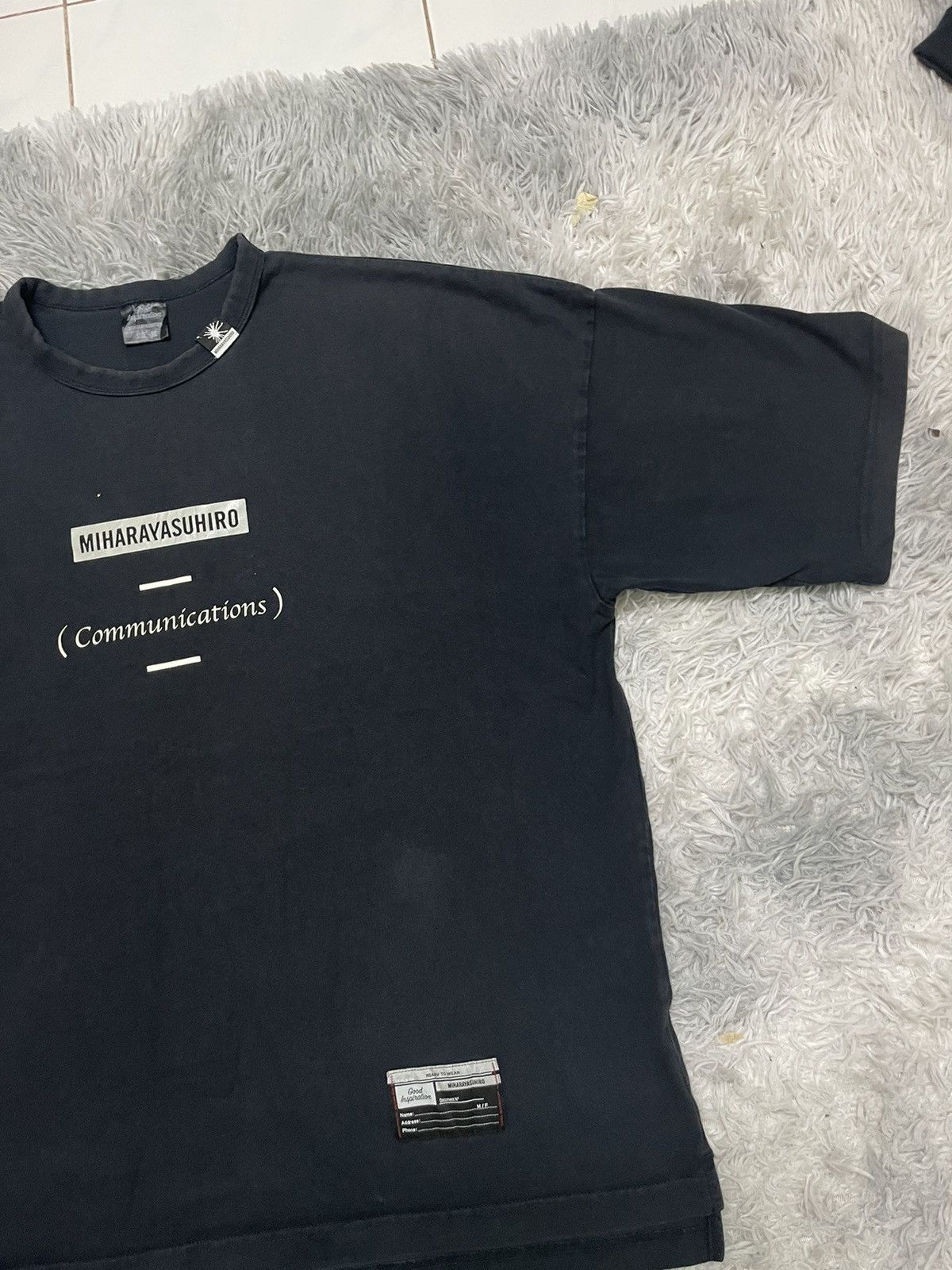 GU × Maison MIHARA YASUHIRO GU X MIHARAYASUHIRO GOOD INSPIRATION TSHIRT Size US XL / EU 56 / 4 - 4 Thumbnail