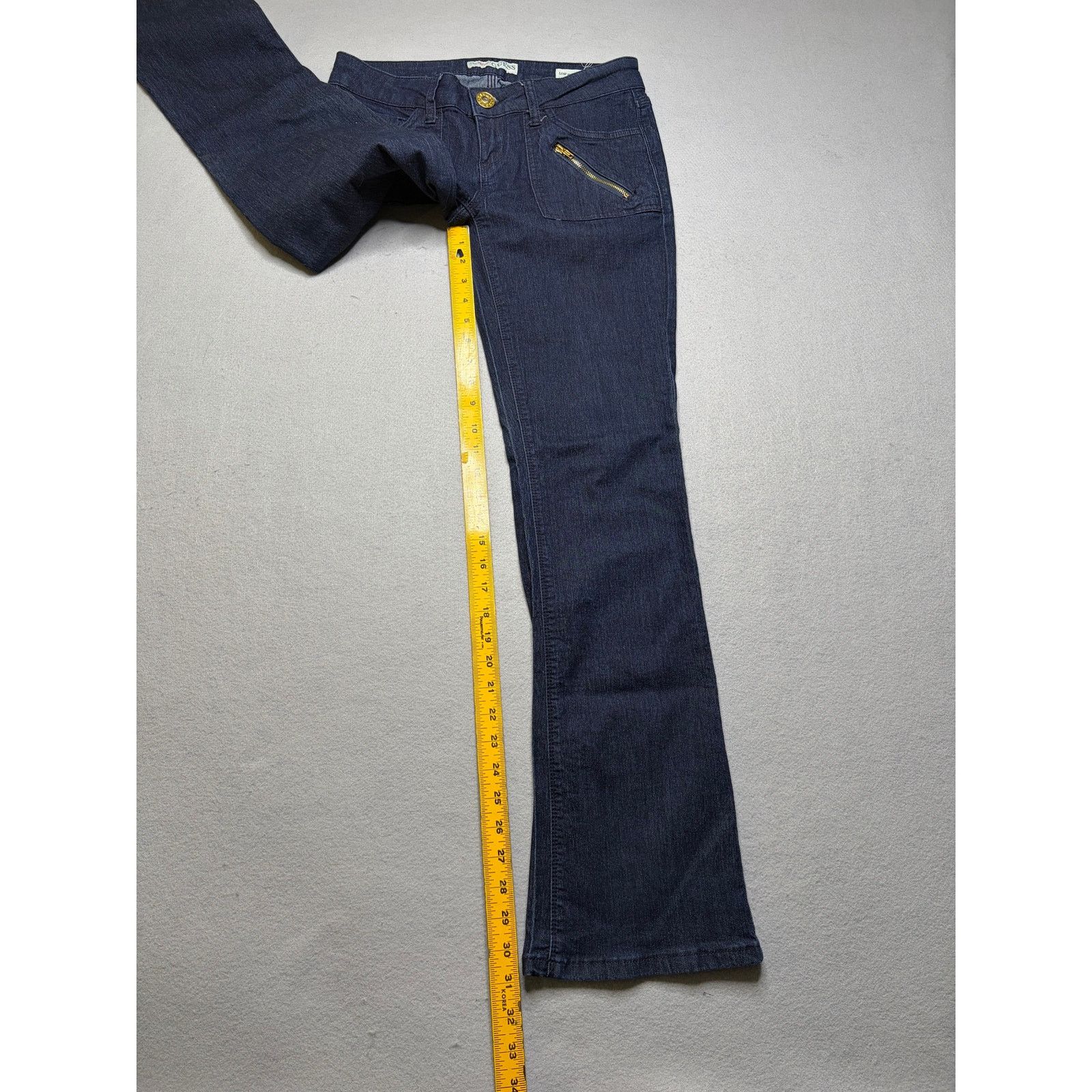 Guess Guess Adrianna Fit Low Rise Skinny Boot Jeans Women’s Dark Size 28" / US 6 / IT 42 - 7 Thumbnail