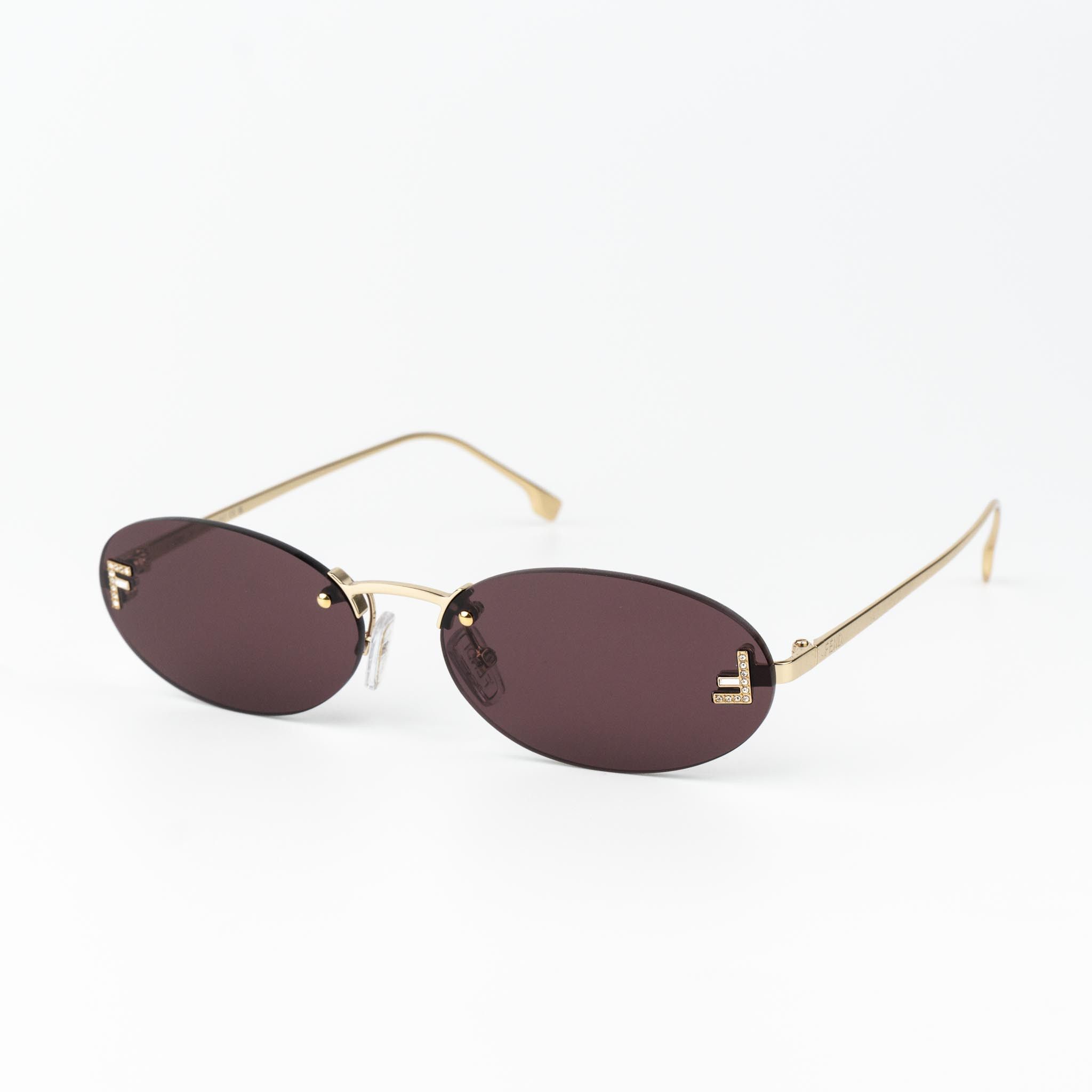 Fendi Fendi FIRST CRYSTAL Sunglasses FE4075US 30Y NEW AUTHENTIC Size ONE SIZE - 3 Thumbnail