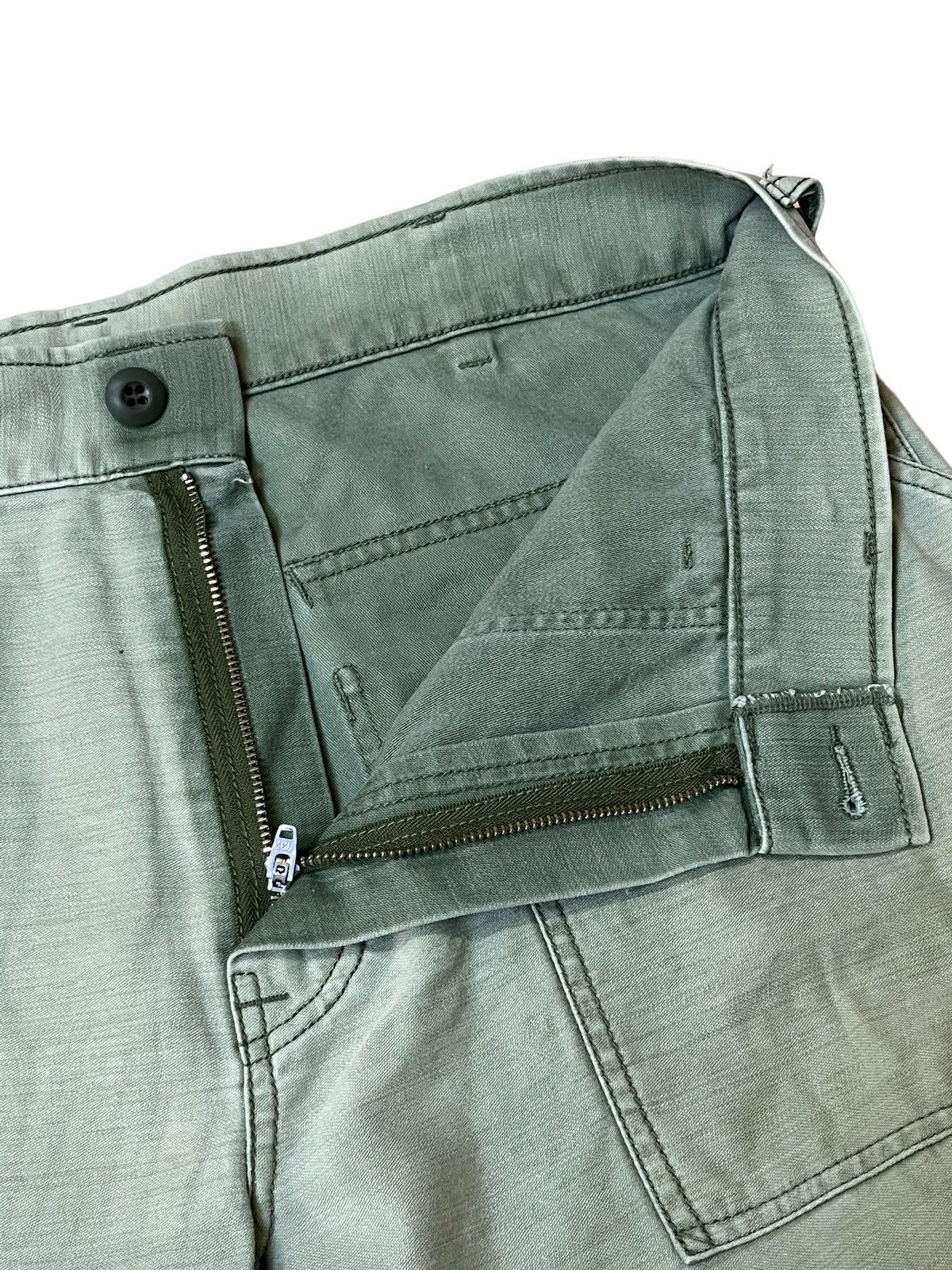 Toyo Enterprises VINTAGE GUNG HO USA MILITARY FATIGUE BAKER FADED PANTS Size US 35 - 9 Thumbnail