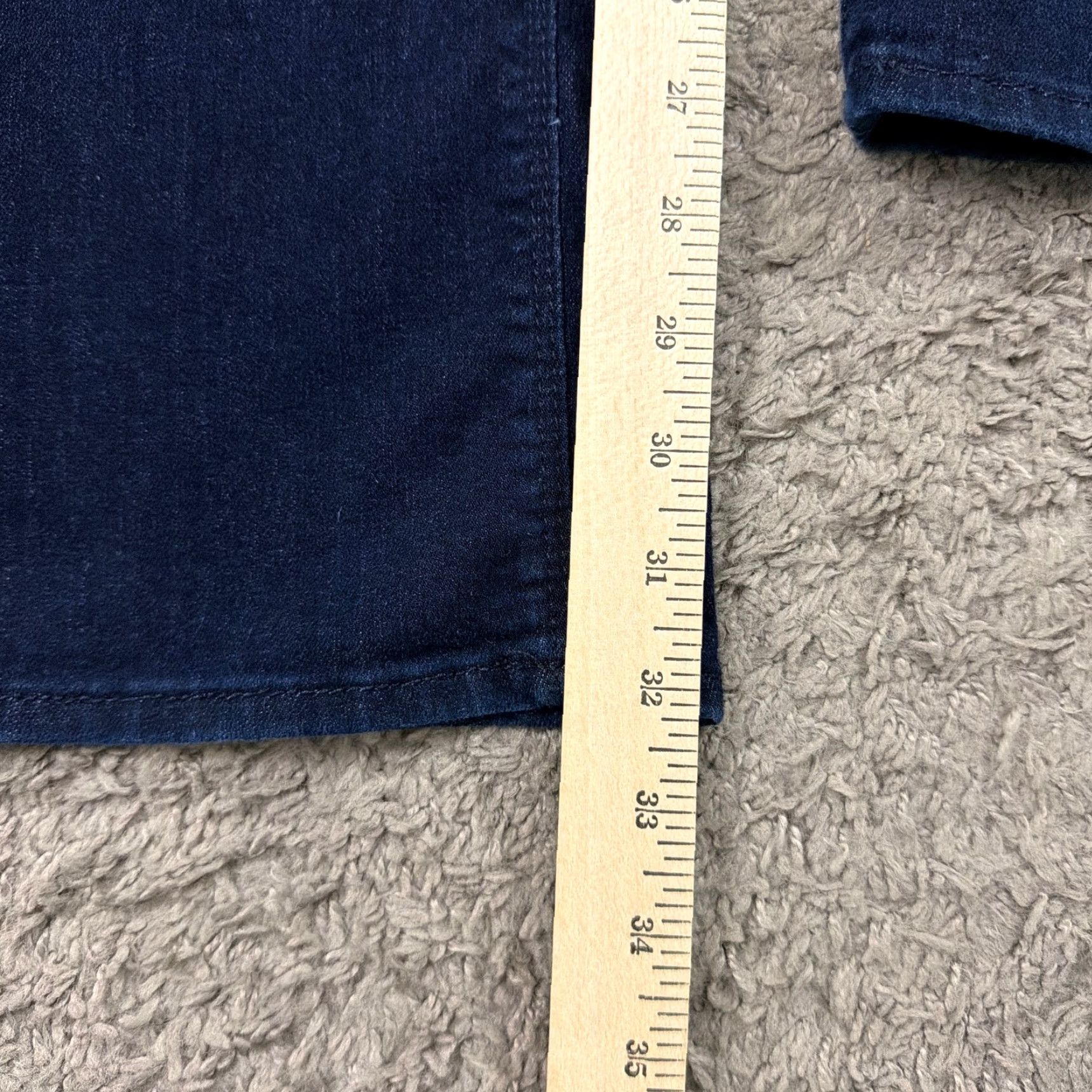 NYDJ NYDJ Jeans Womens 2 Boot Cut Lift Tuck Dark Wash Mid Rise Billie 27x32 Size 26" / US 2 / IT 38 - 7 Thumbnail
