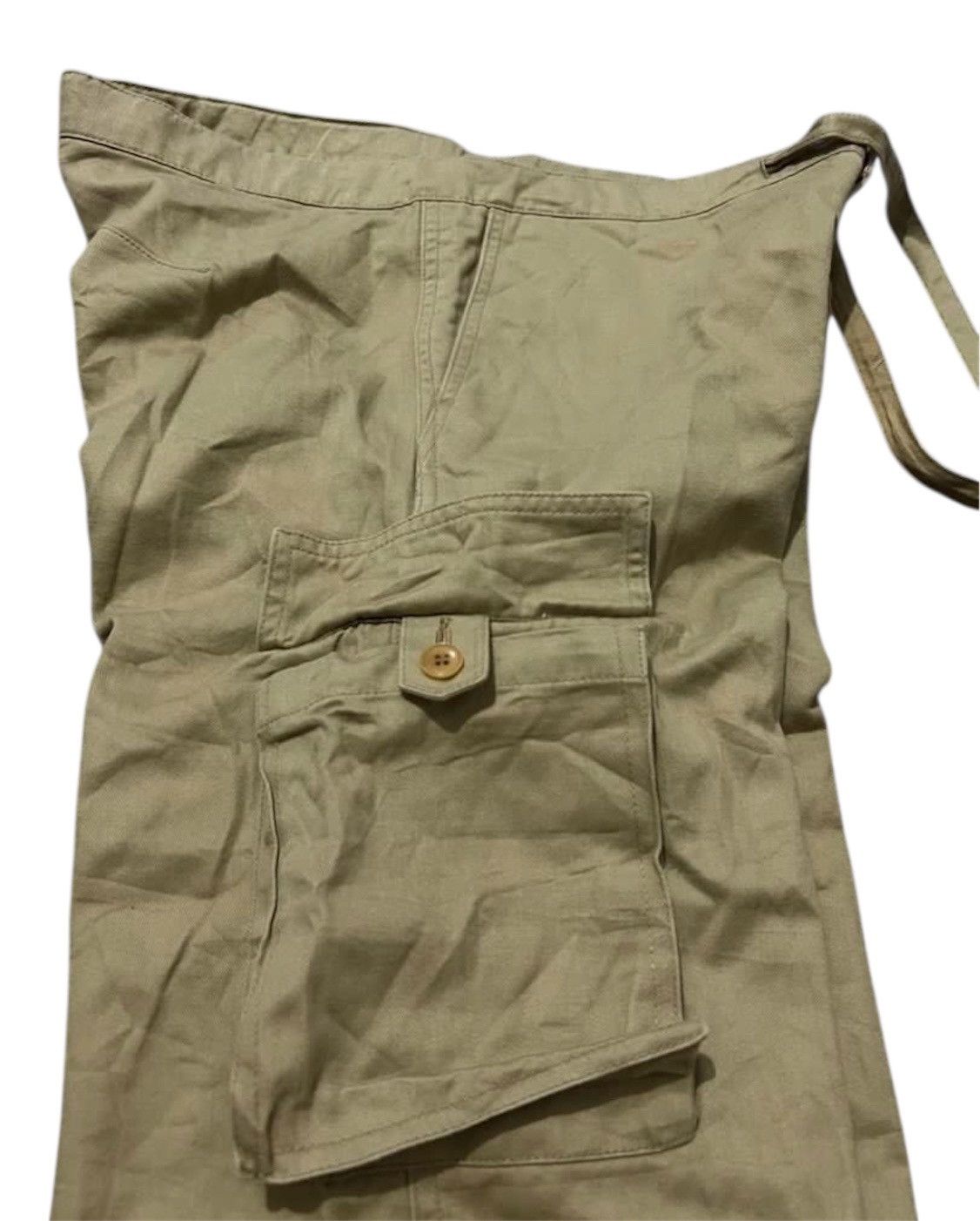 Issey Miyake Japanese Brand - Zucca Drawstring laces cargo pants Size US 32 / EU 48 - 5 Thumbnail