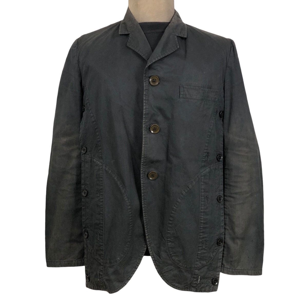 Yohji Yamamoto Vintage Yohji Yamamoto Pour Homme 2000 A/W Light Jacket Size US M / EU 48-50 / 2 - 4 Thumbnail
