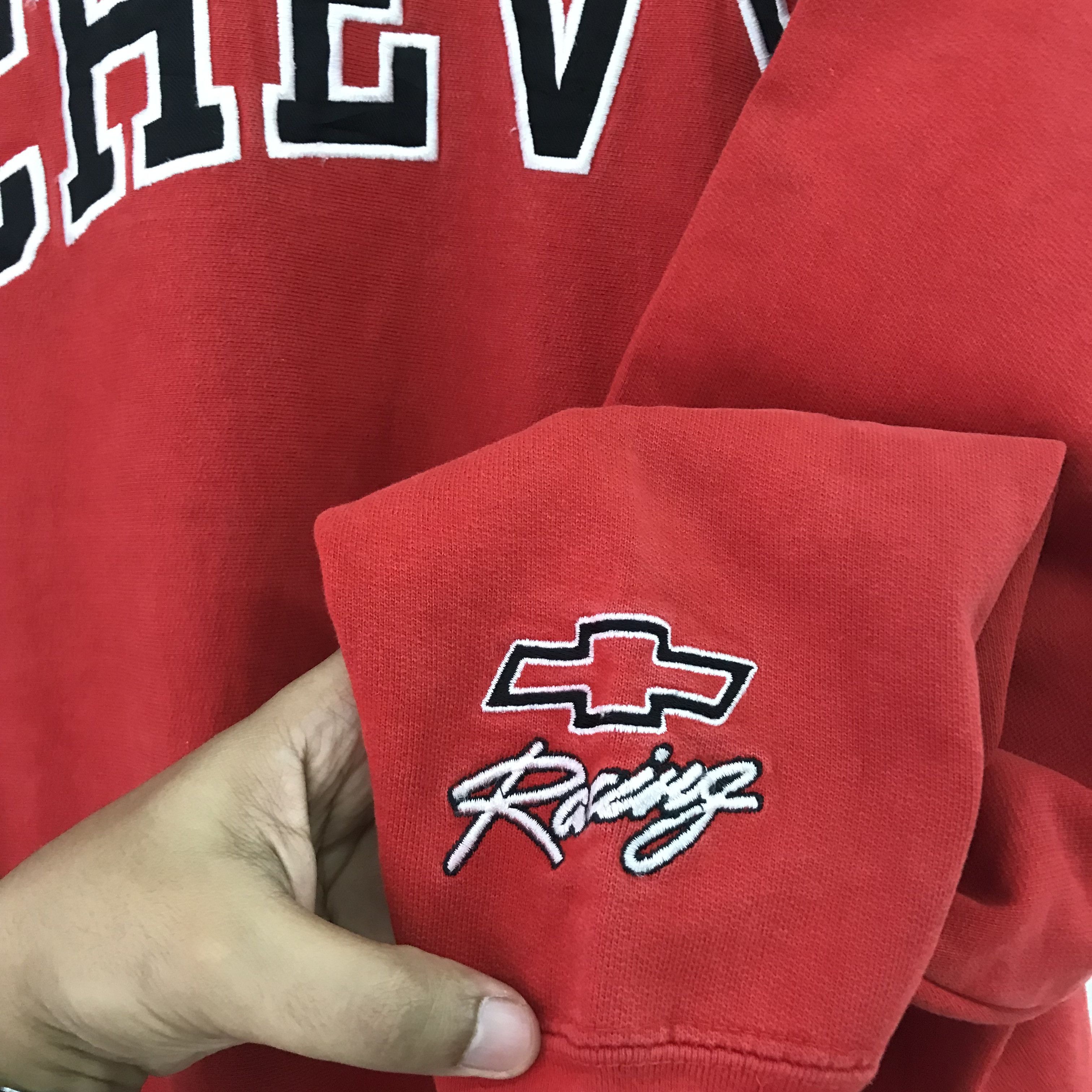 Chevrolet Vintage 90's Chevrolet Chevy Red Sweatshirt - 584 Size US XXL / EU 58 / 5 - 7 Thumbnail