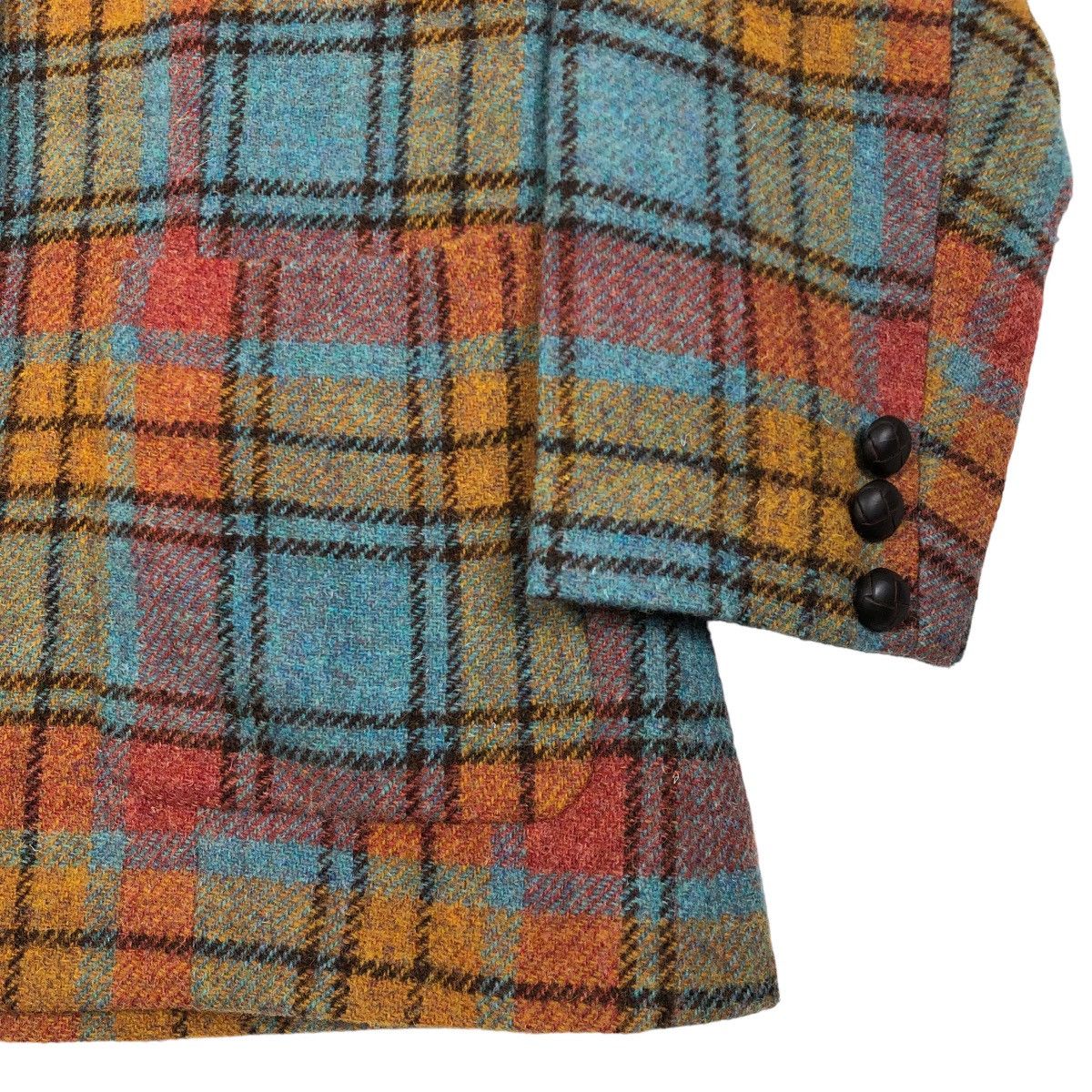 Harris Tweed Vintage Harris Tweed Plaid Tweed Jacket Hand Woven Size L / US 10 / IT 46 - 5 Thumbnail