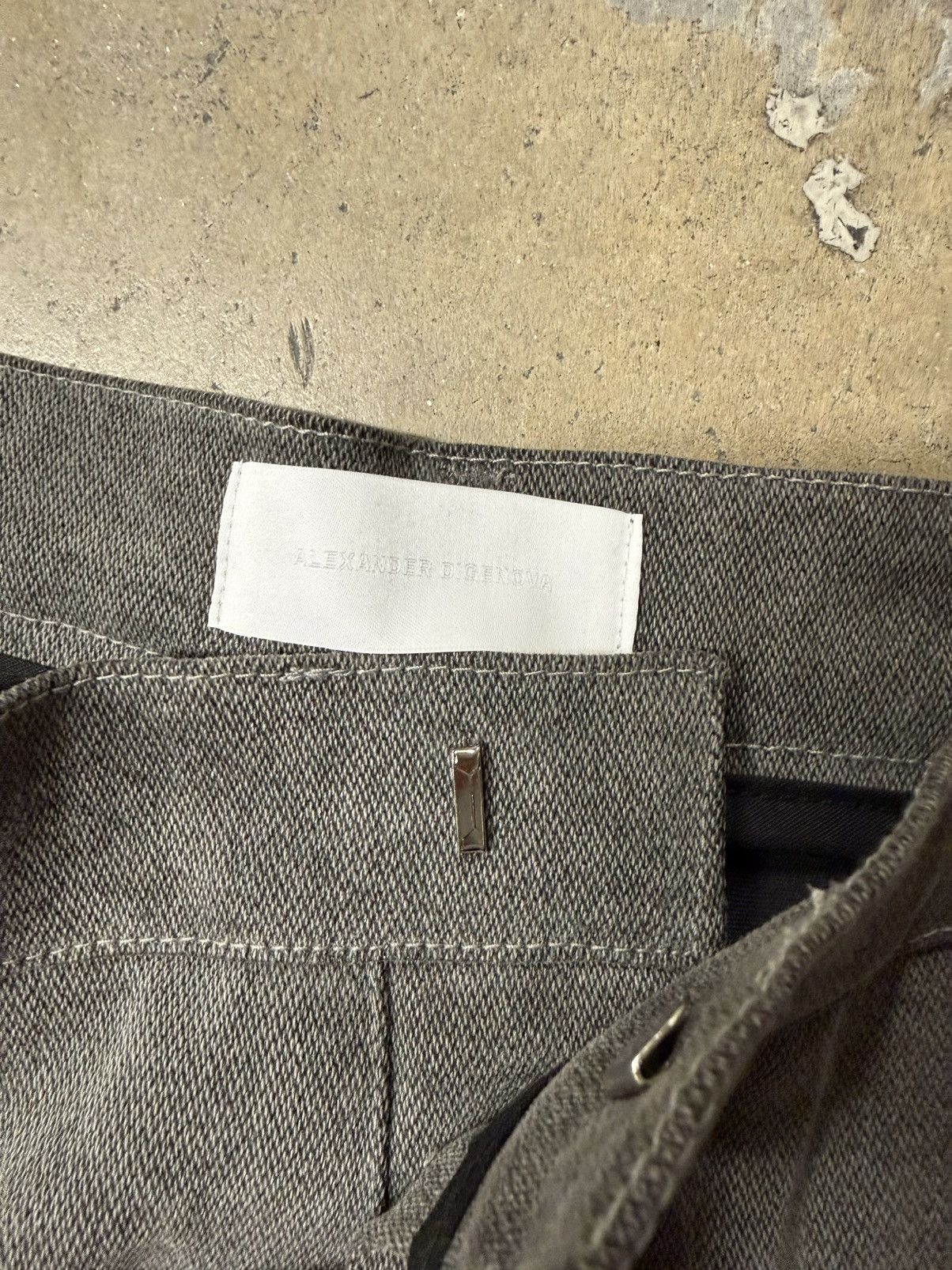 ALEXANDER DIGENOVA Alexander Digenova Grey Limo Pants Size US 32 / EU 48 - 3 Thumbnail