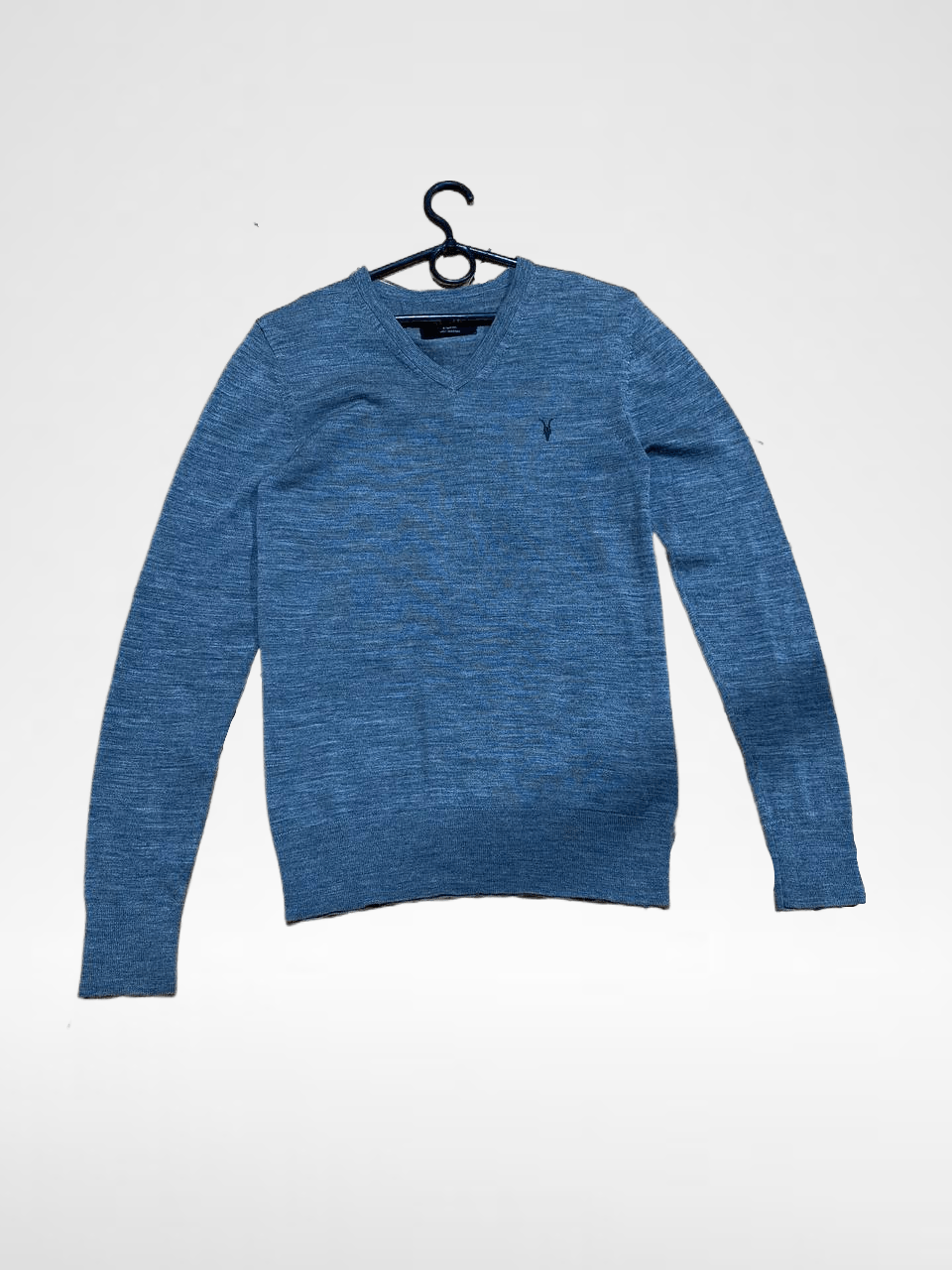 Avant-Garde Y2K Merino Long Sleeve Gray Allsaints