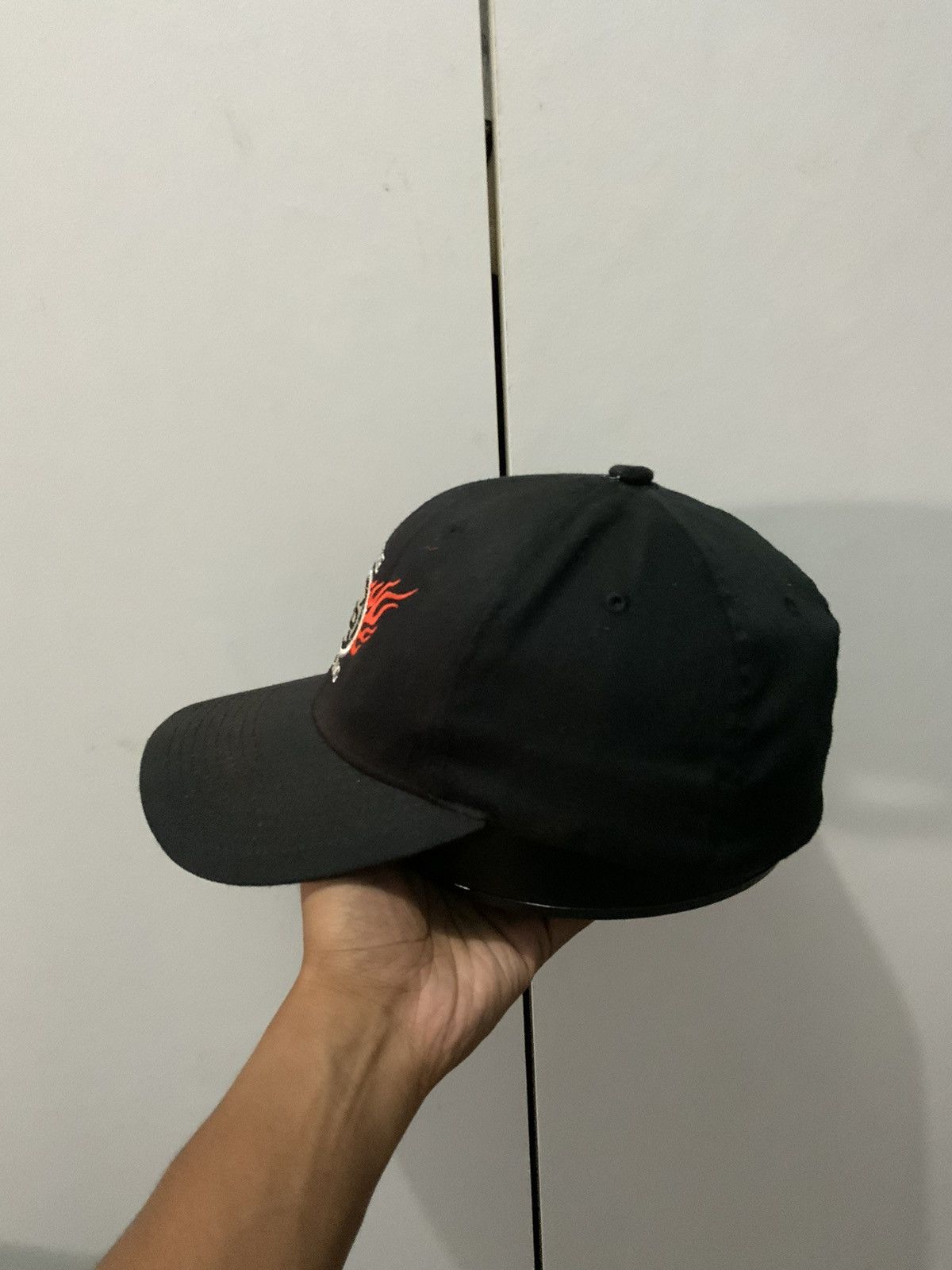 Japanese Brand Fire Racing Embroidered Fitted Hat Size ONE SIZE - 3 Thumbnail