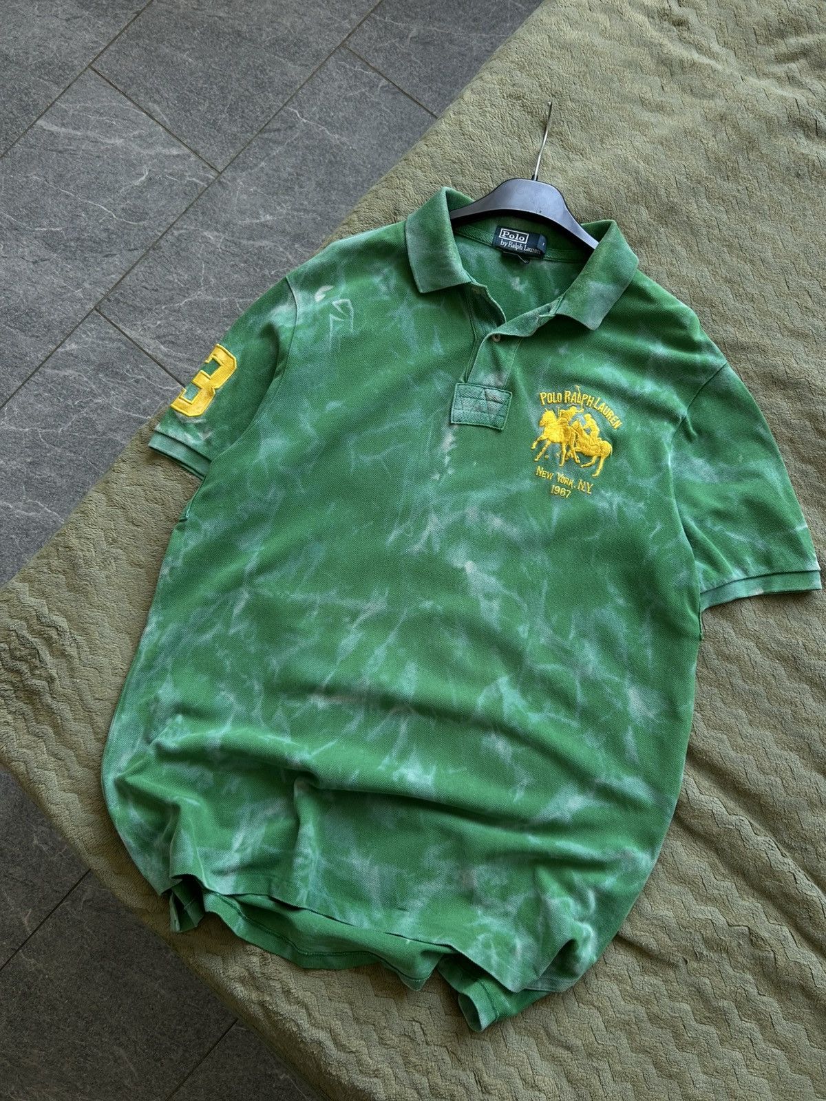 Vintage Polo Ralph Lauren big logo shirt tee Size US XL / EU 56 / 4 - 13 Thumbnail