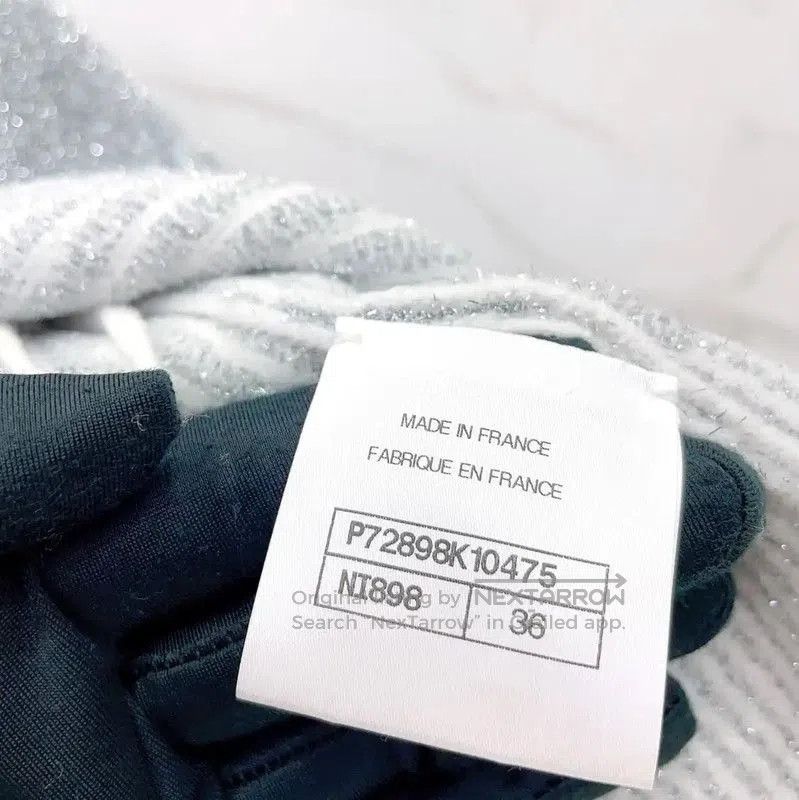 Chanel Chanel Silver Polyester Women's Top . Size M / US 6-8 / IT 42-44 - 8 Thumbnail