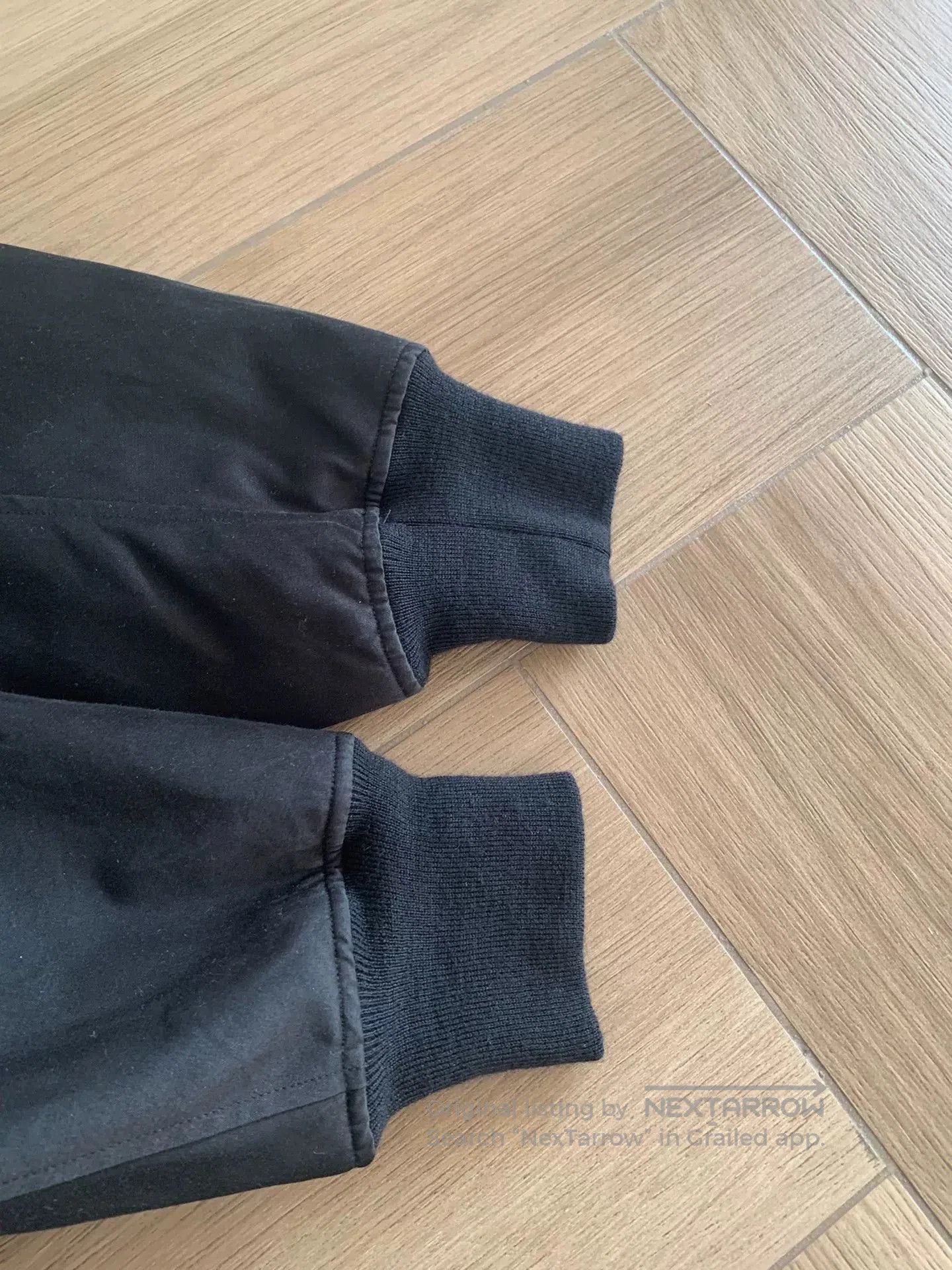 A.PRESSE vintage silk flight jacket in black. Size US XXL / EU 58 / 5 - 8 Thumbnail
