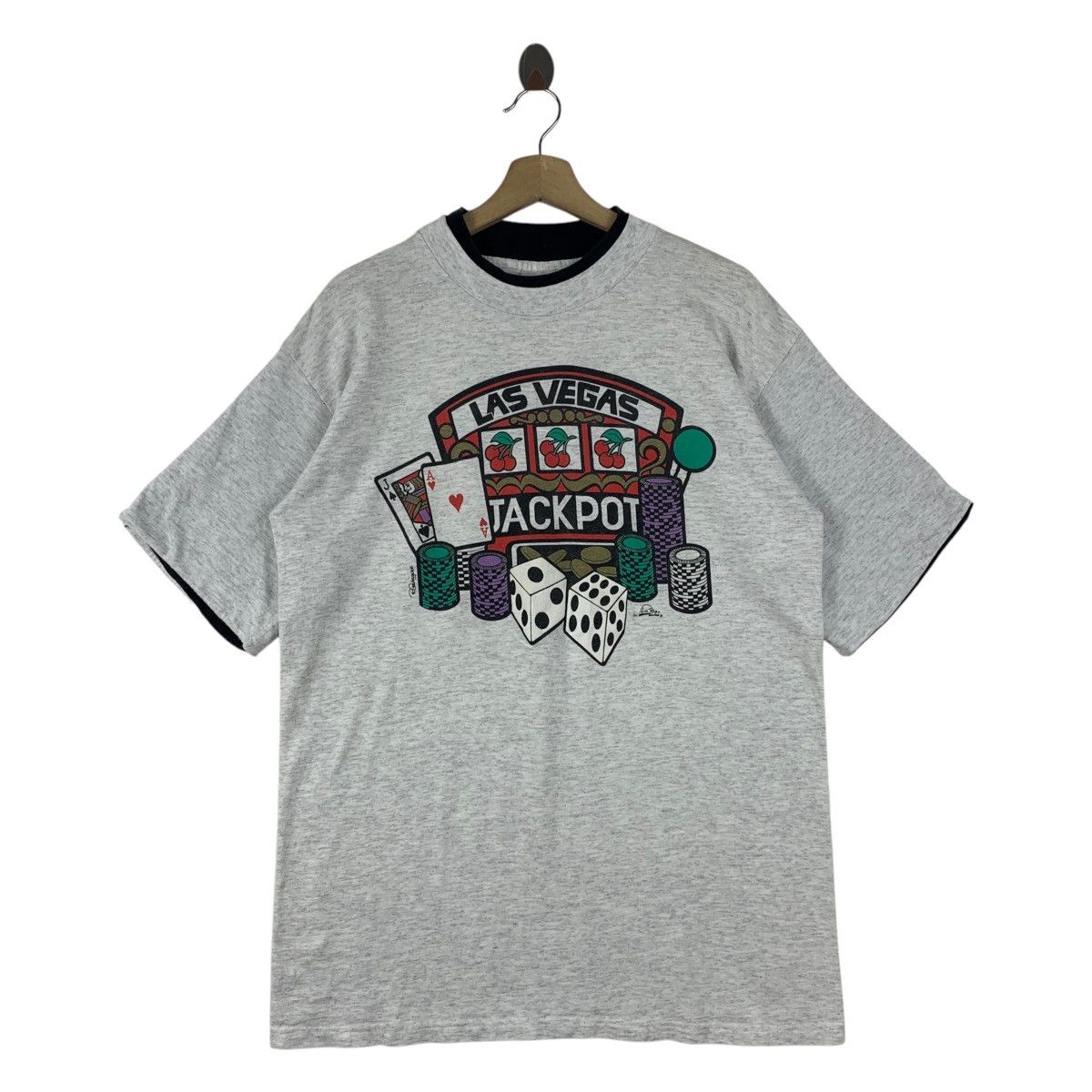 Other Vintage LAS VEGAS casino tee Size US L / EU 52-54 / 3 - 1 Thumbnail