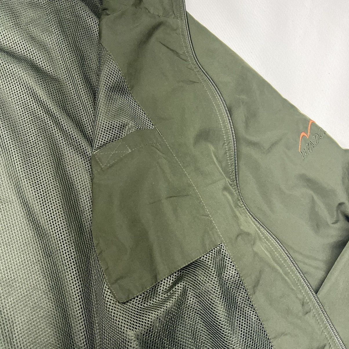 Cabelas Cabelas Windbreaker Jacket Green Windcrest Outdoor Zip Shell Size US XL / EU 56 / 4 - 7 Thumbnail