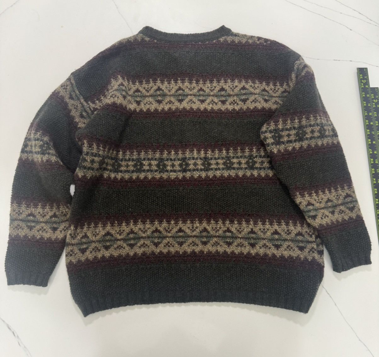 Woolrich Woolen Mills Vintage Woolrich fair isle wool sweater Size US L / EU 52-54 / 3 - 2 Thumbnail