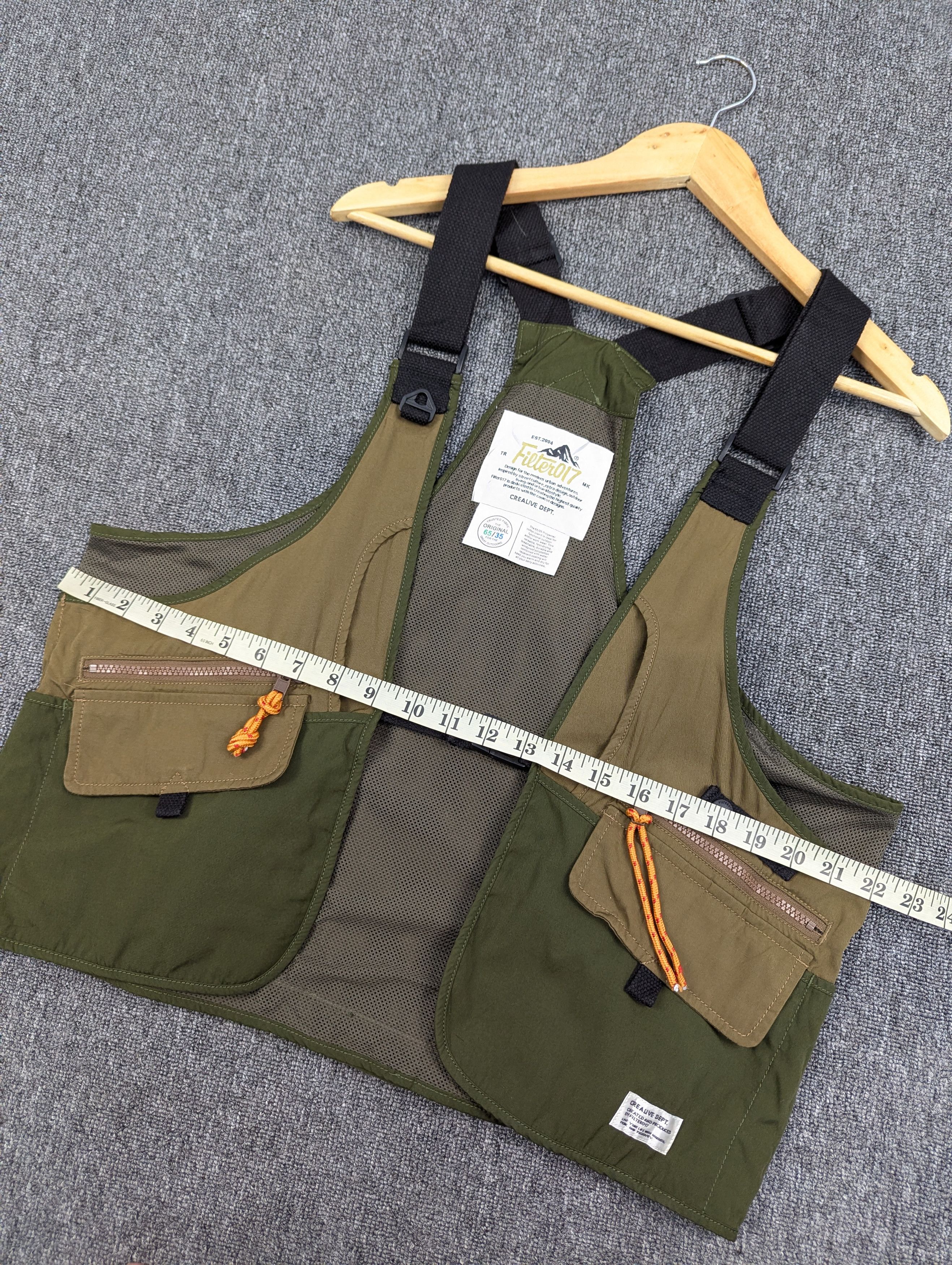 Japanese Brand Filter017 Pocket Tactical Vest Multi-Pocket Size US M / EU 48-50 / 2 - 11 Thumbnail