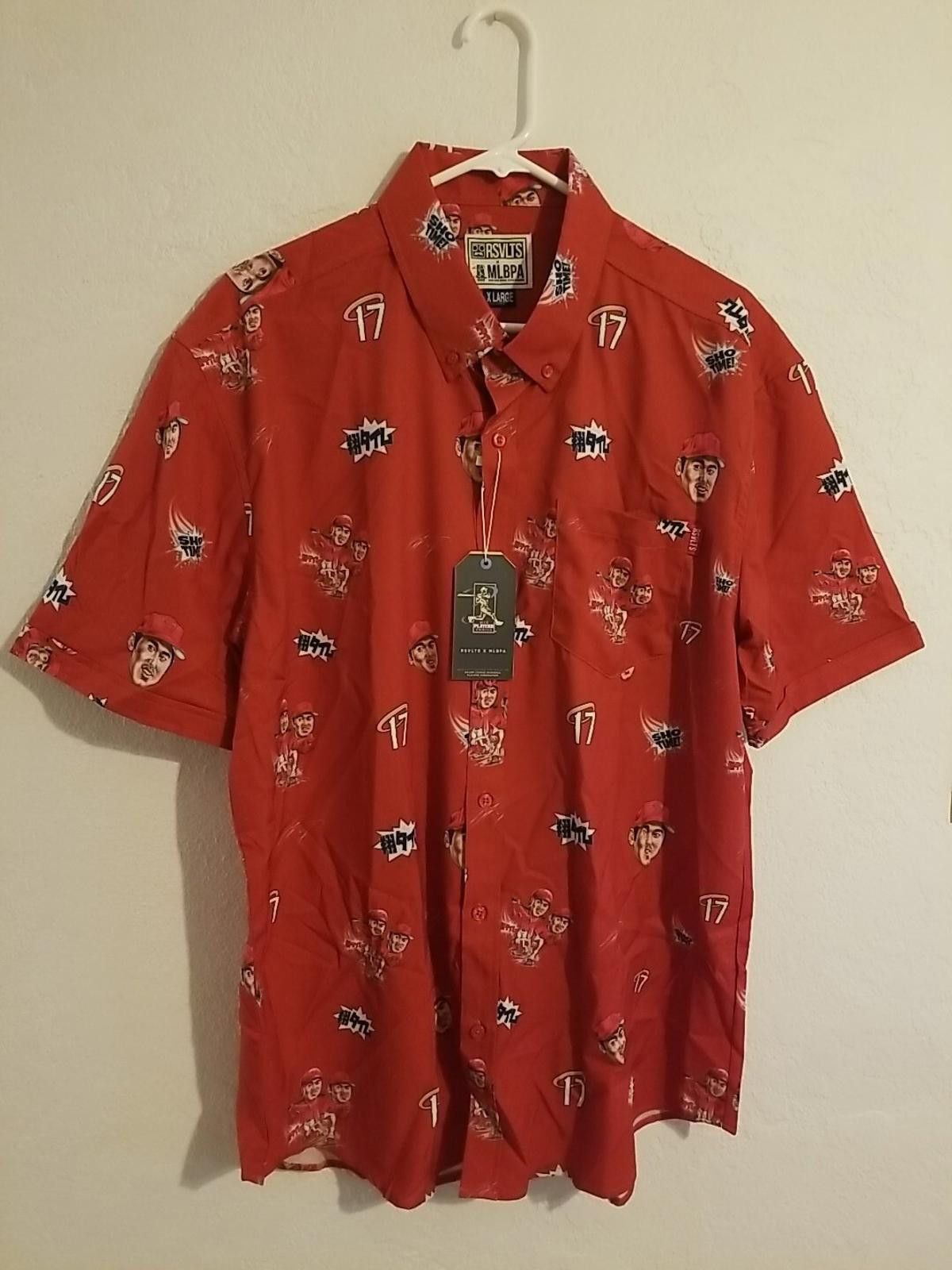Other RSVLTS x MLBPA Shohei Ohtani Mens Shirt Los Angeles Angels Size US XL / EU 56 / 4 - 1 Thumbnail