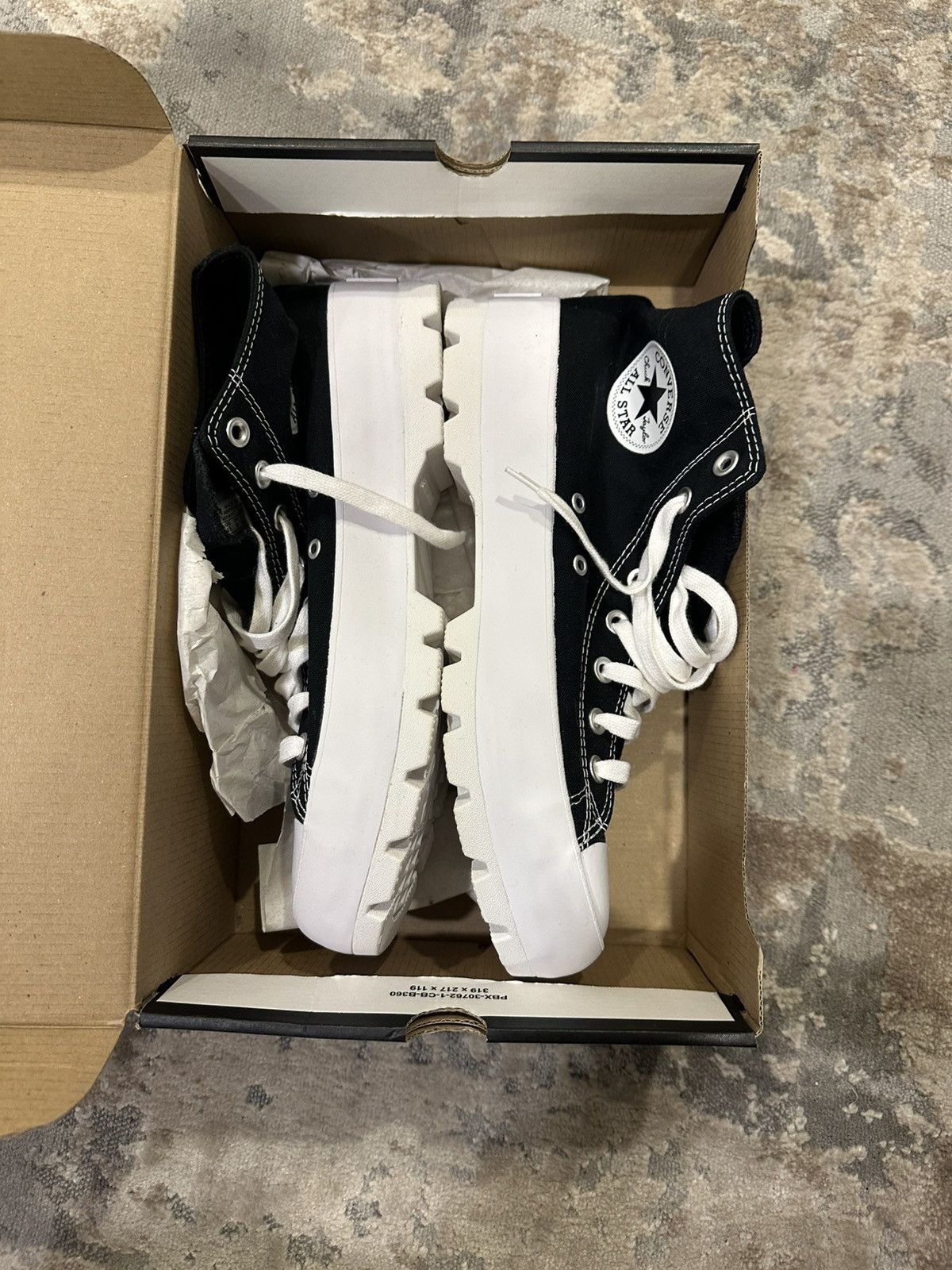 Converse Black Chuck Taylor All Star Lugged High Sneakers Converse Size US 9.5 / EU 42-43 - 6 Thumbnail