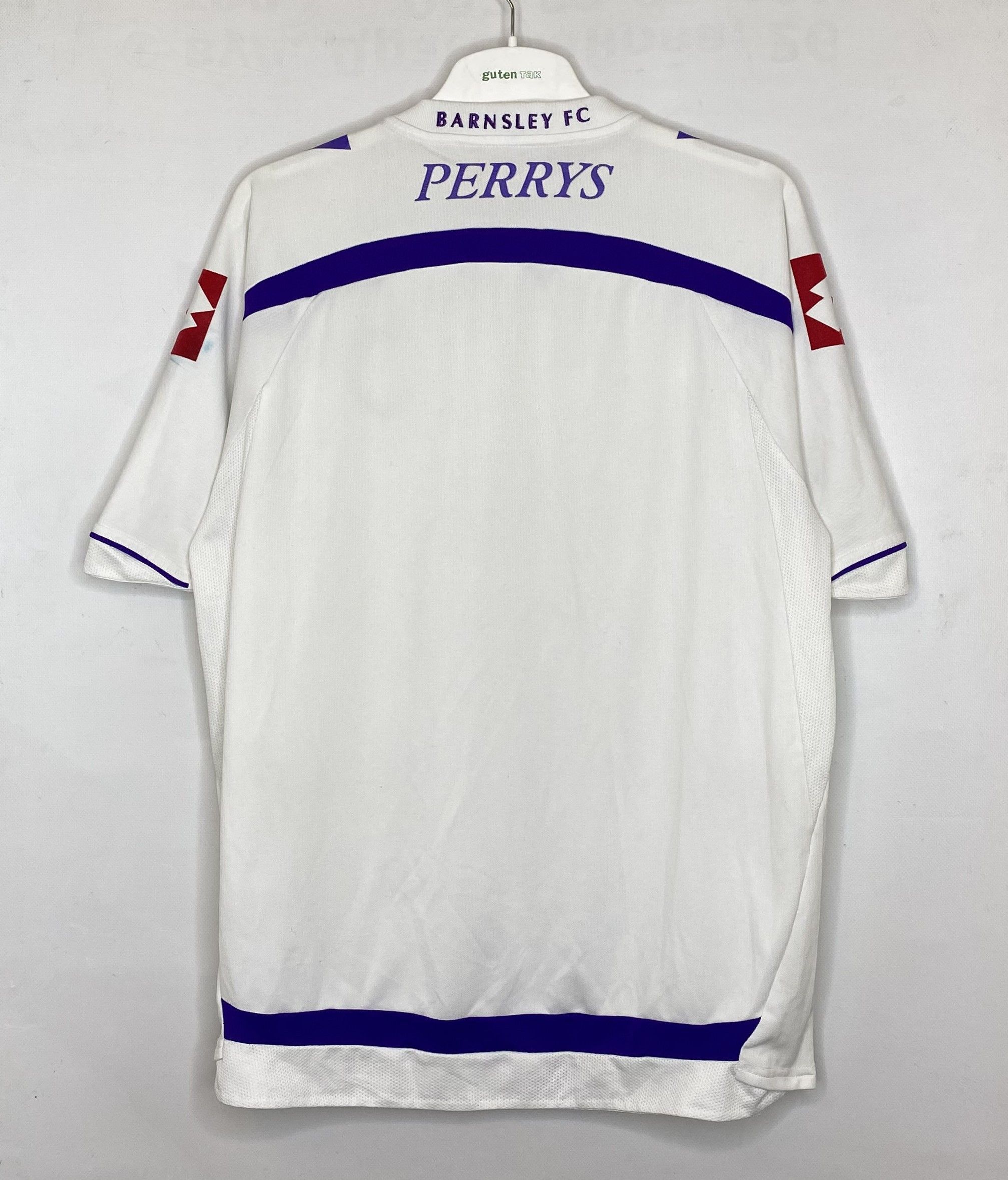 Lotto Sport BARNSLEY FC 2010 2011 AWAY FOOTBALL SHIRT SOCCER JERSEY Size US M / EU 48-50 / 2 - 2 Thumbnail
