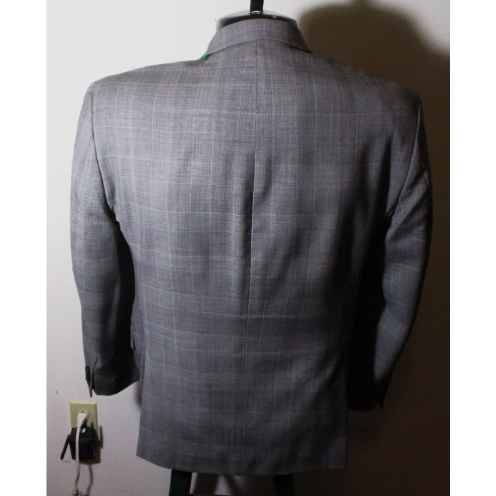 Michael Kors MICHAEL KORS Blazer Jacket Men 40 Short Wool Gray NWOT Vintage No Size US 40 / EU 56 - 5 Thumbnail