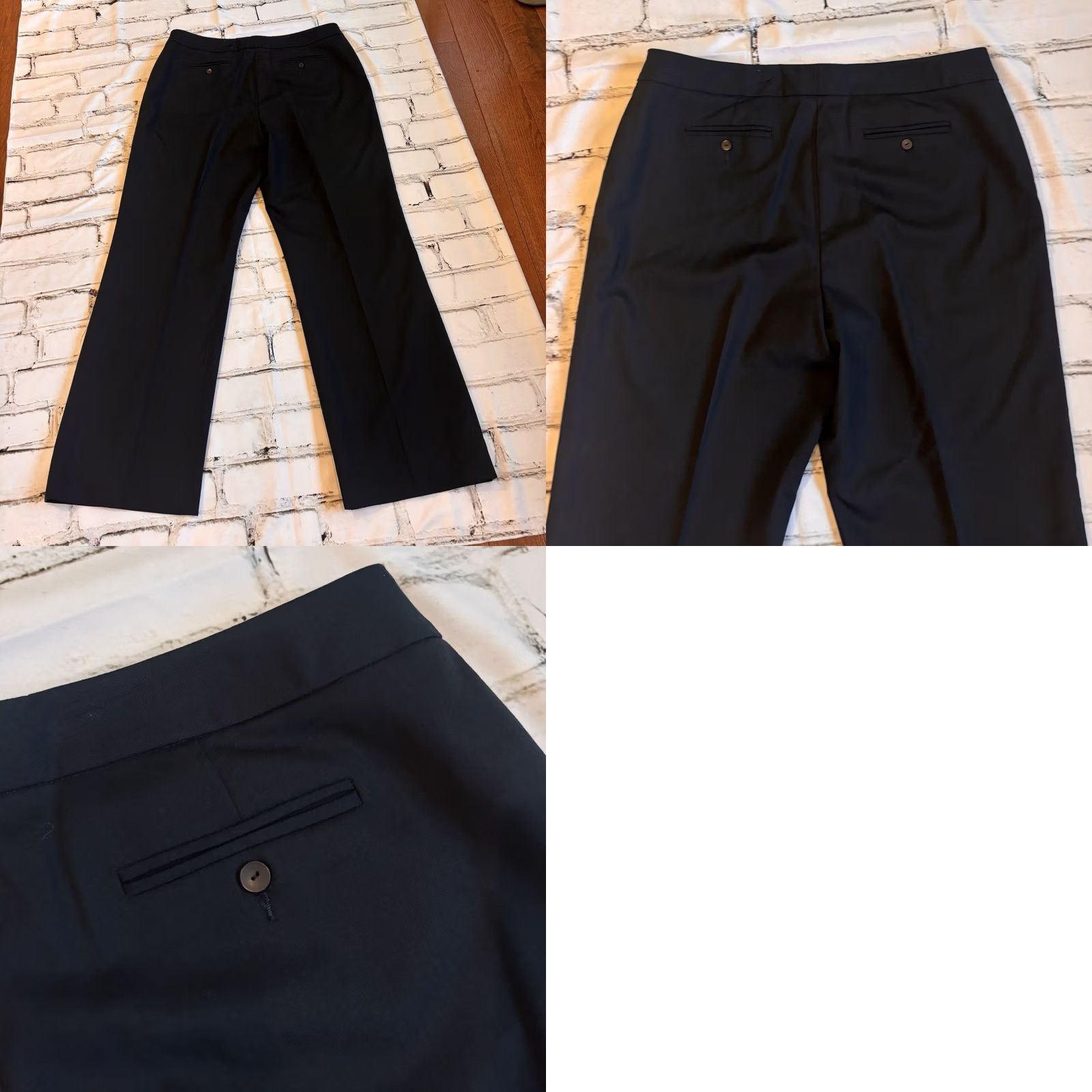 Pendleton VINTAGE Pendleton Womens Dress Pants Slacks Wool Black 14 Regular Inseam 32.5" Adult Womens Size 36" / US 14 / IT 50 - 8 Thumbnail