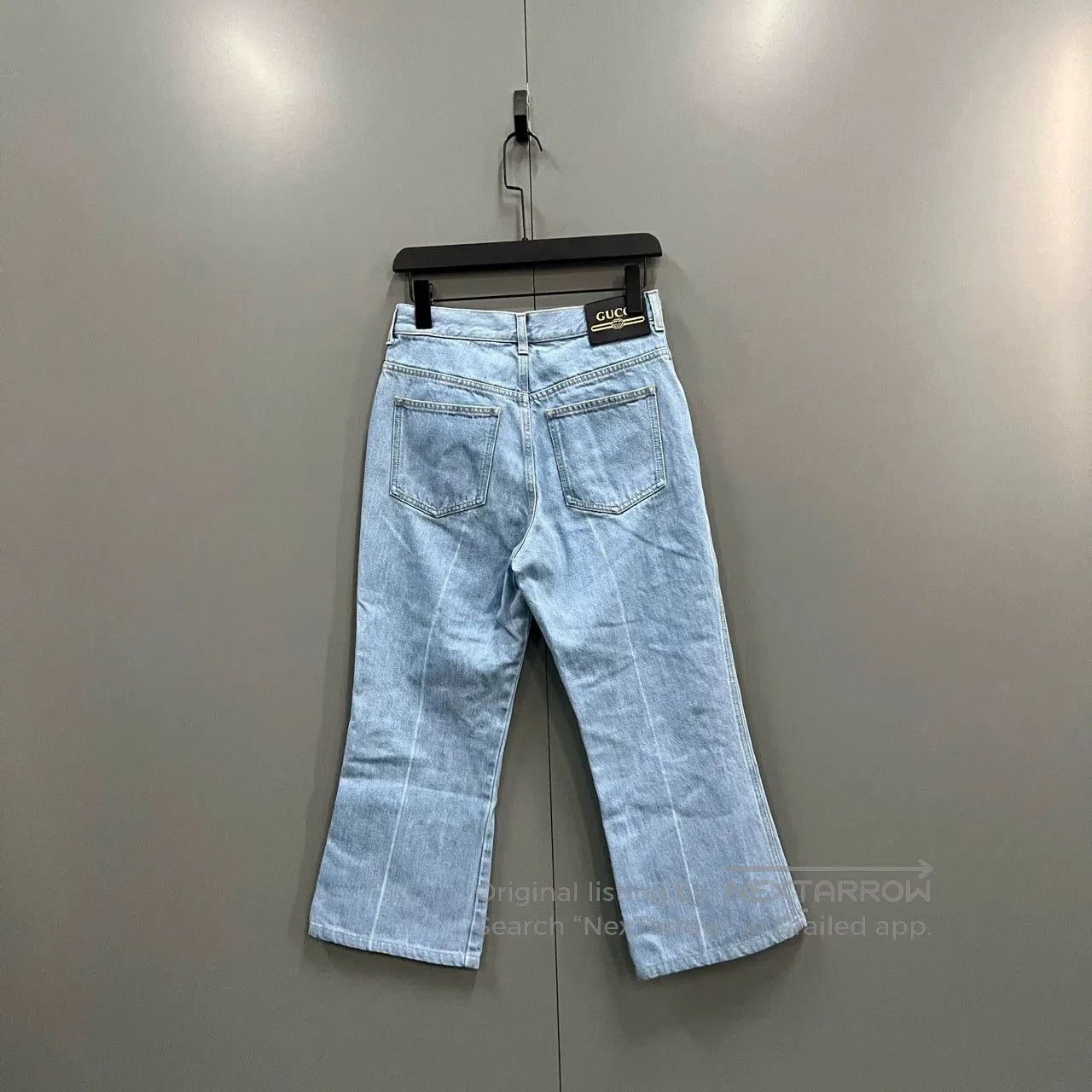 Gucci Gucci Light Blue Denim Wide-Leg Jeans. Size 25" / US 0 / IT 36 - 2 Thumbnail