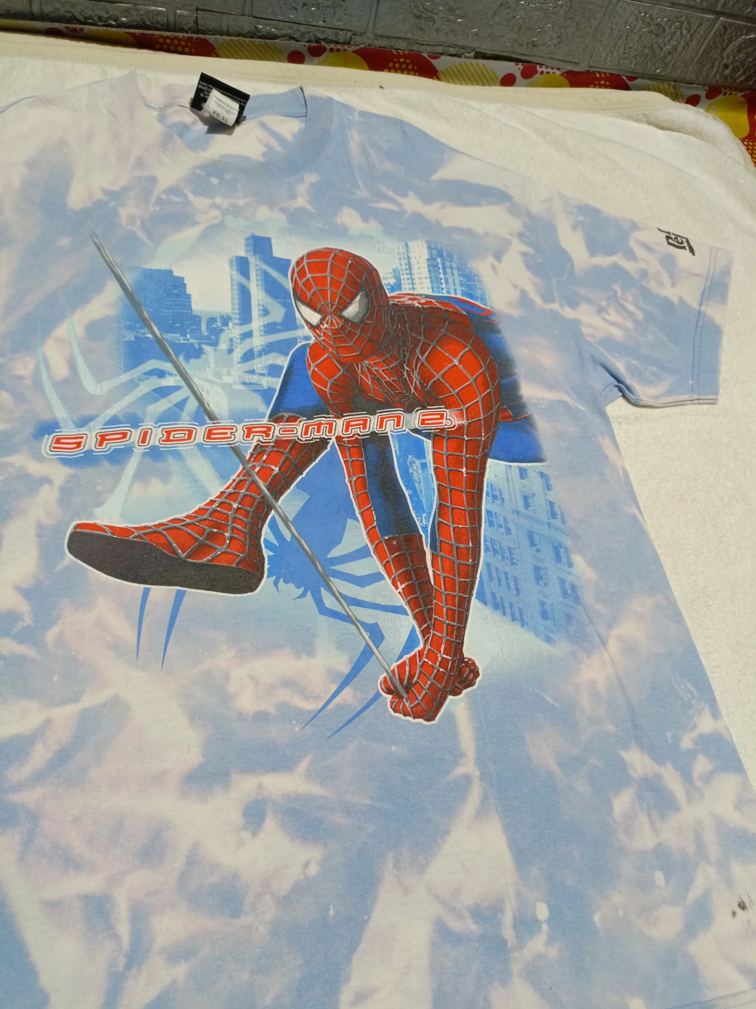 Vintage VINTAGE Spider-Man 2 Size US XL / EU 56 / 4 - 8 Thumbnail