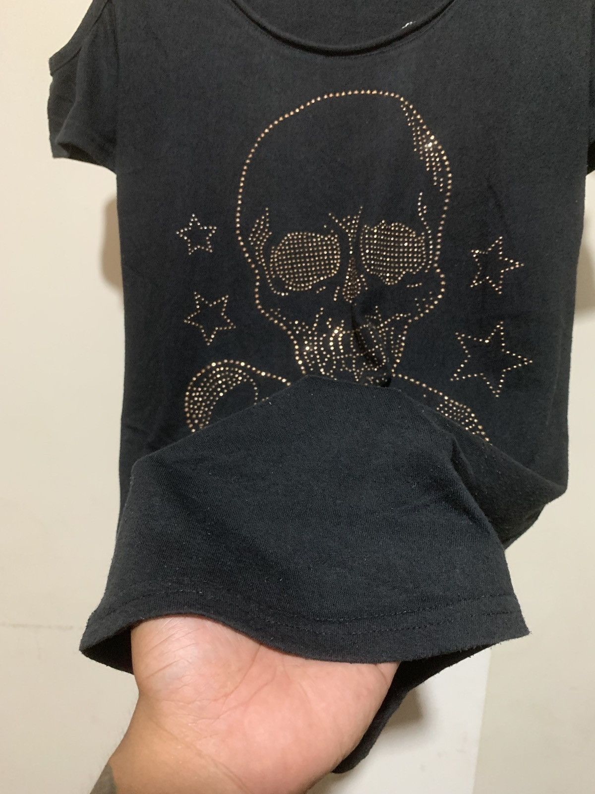 Japanese Dig Deep Skull Grunge Gothic Punk Style Women shirt