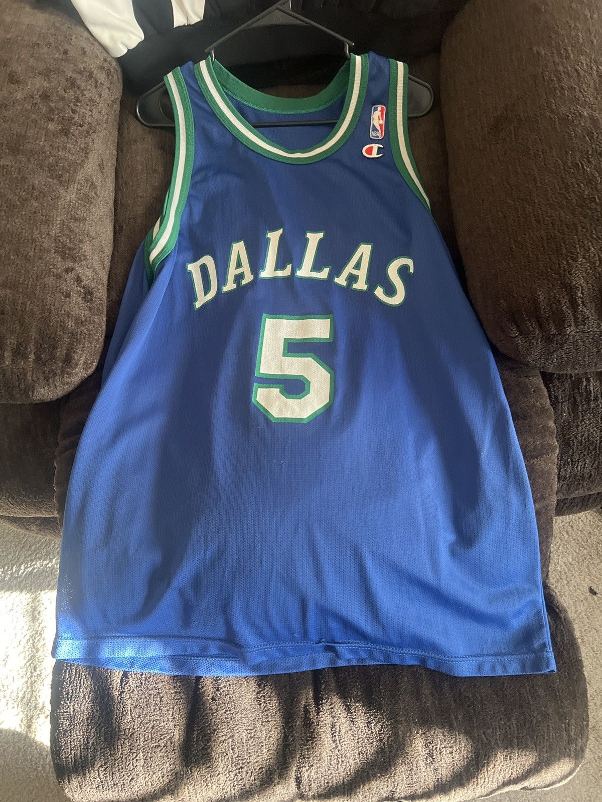 NBA Vintage Dallas Mavericks Jason Kidd 5 Jersey Size US M / EU 48-50 / 2 - 2 Thumbnail