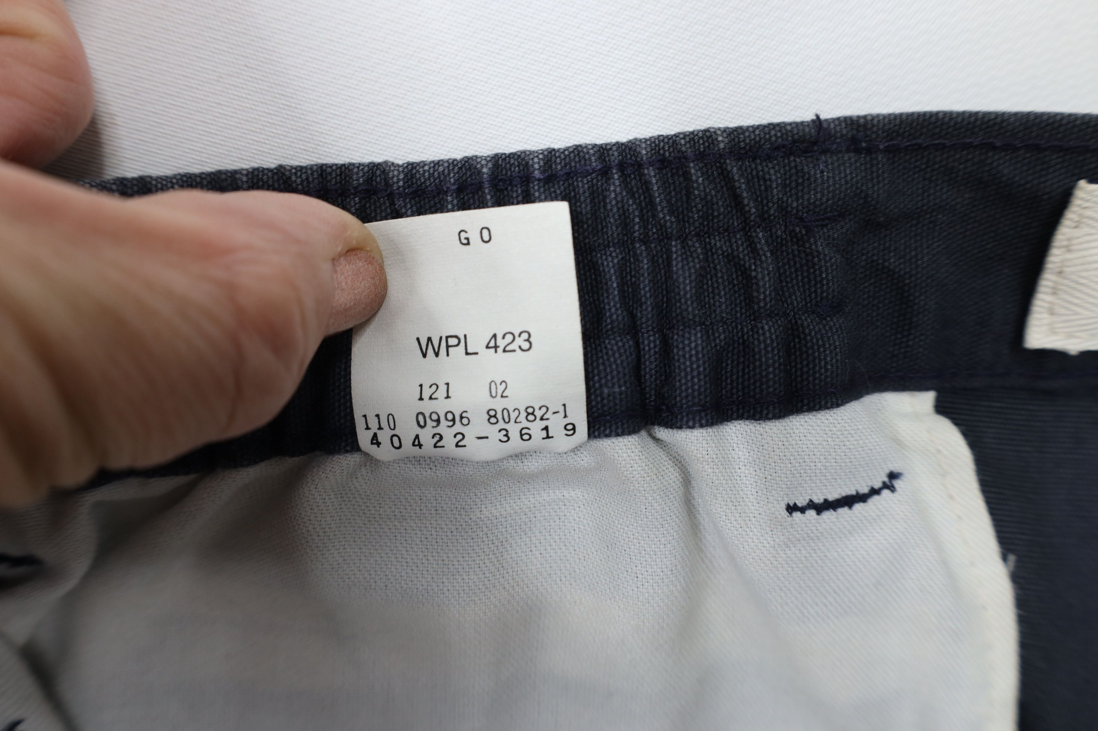 Dockers Vintage 90s Dockers Straight Leg Chino Pants Steel Blue Size US 34 / EU 50 - 11 Thumbnail