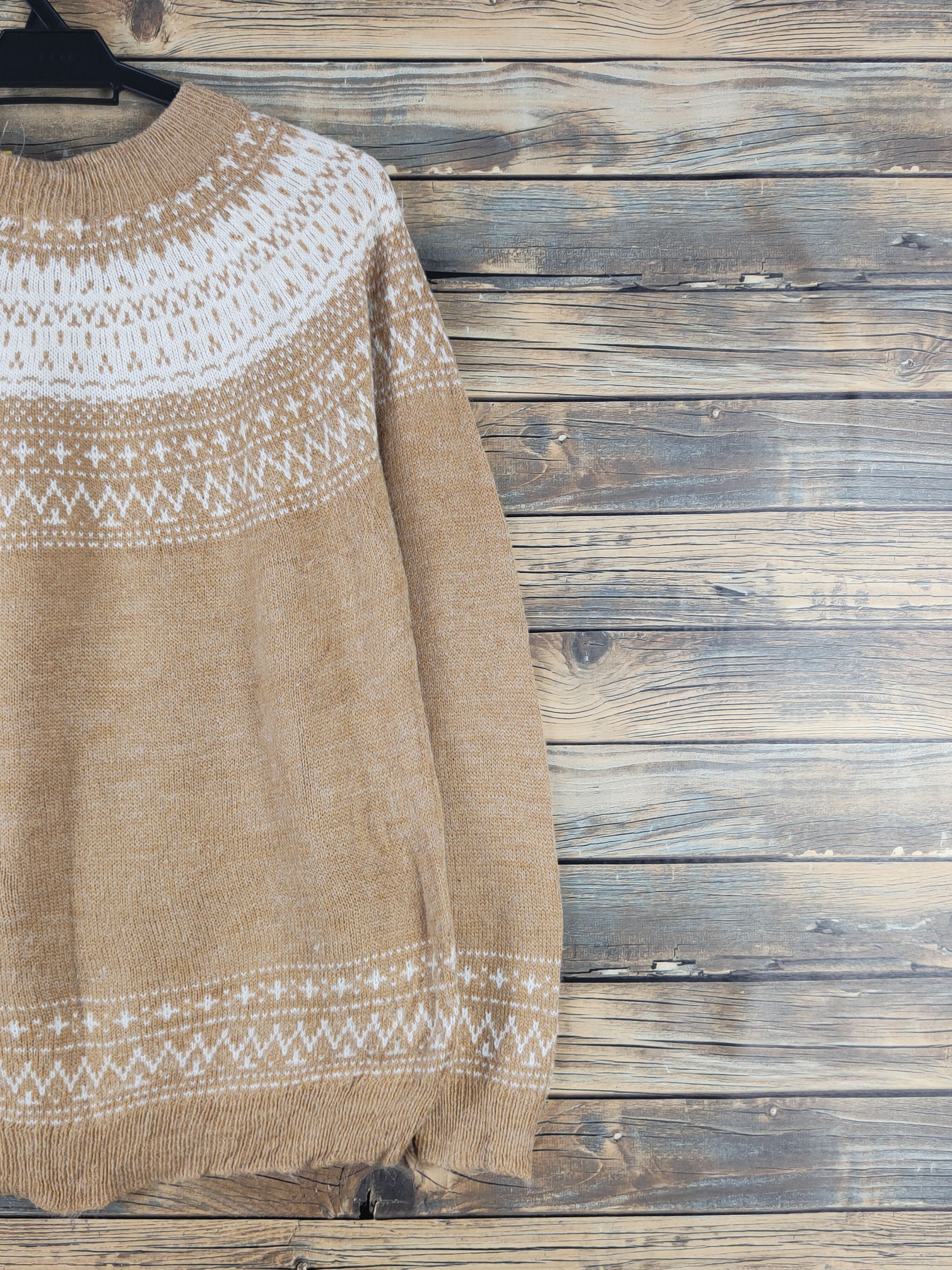 Homespun Knitwear × Japanese Brand × Vintage Bi Abbey Brown Knitwear Sweatshirts #W1776 Size M / US 6-8 / IT 42-44 - 9 Thumbnail